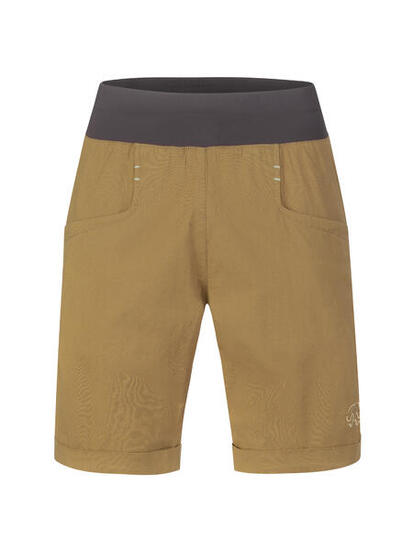 Short de sport en coton léger pour femmes RAFIKI marron