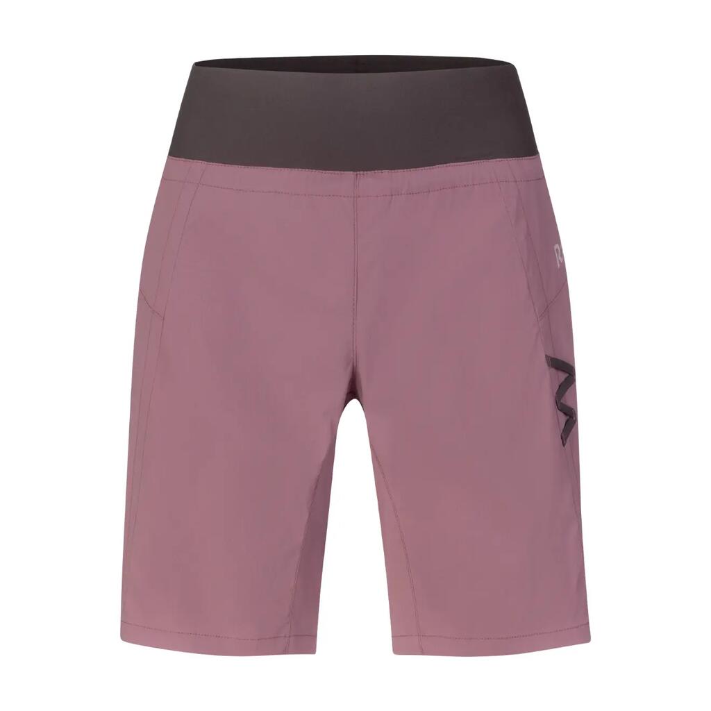Women's super lightweight multisport boyfit shorts RAFIKI purple