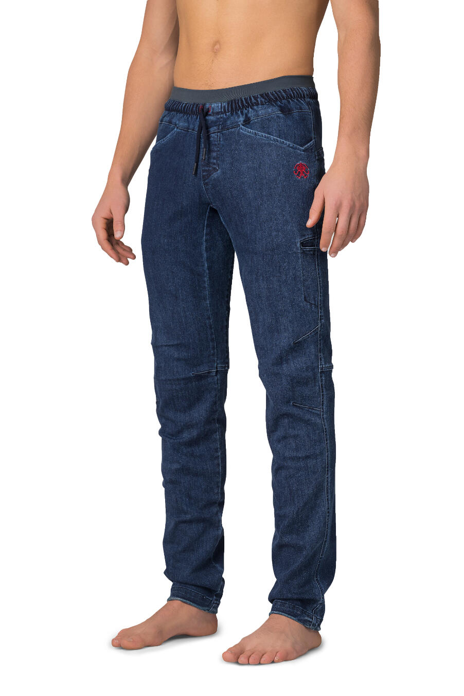Herren Kletterjeans mit elastischer Taille RAFIKI dunkelblau 5/7