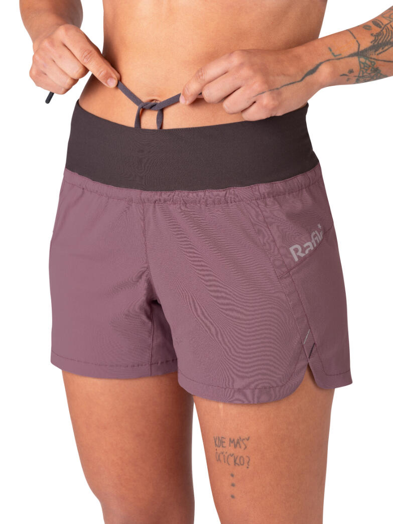 Calções multidesportivos super leves para mulher RAFIKI roxo 7/7