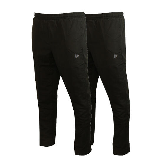 Lot de 2 pantalons de survêtement pour homme avec fermeture éclair (Marc)