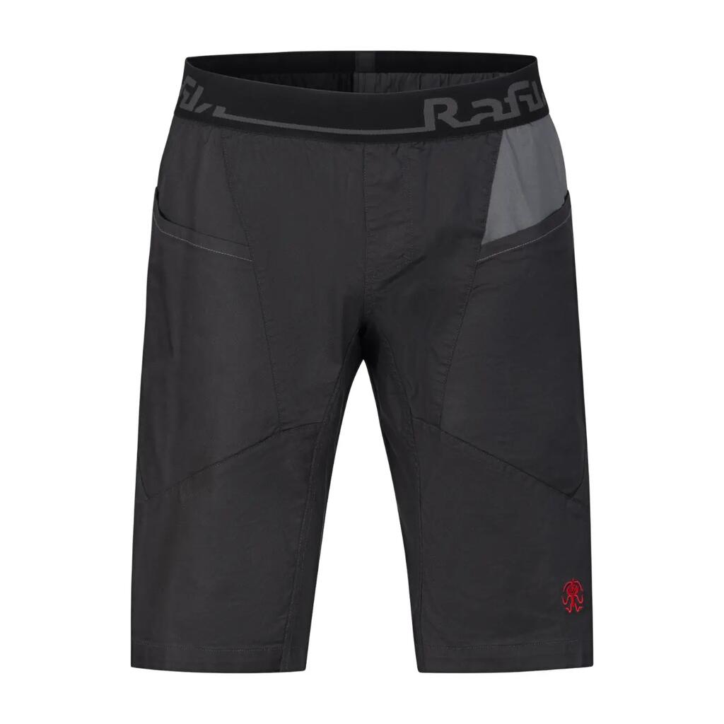 Men's cotton performance climbing shorts RAFIKI black