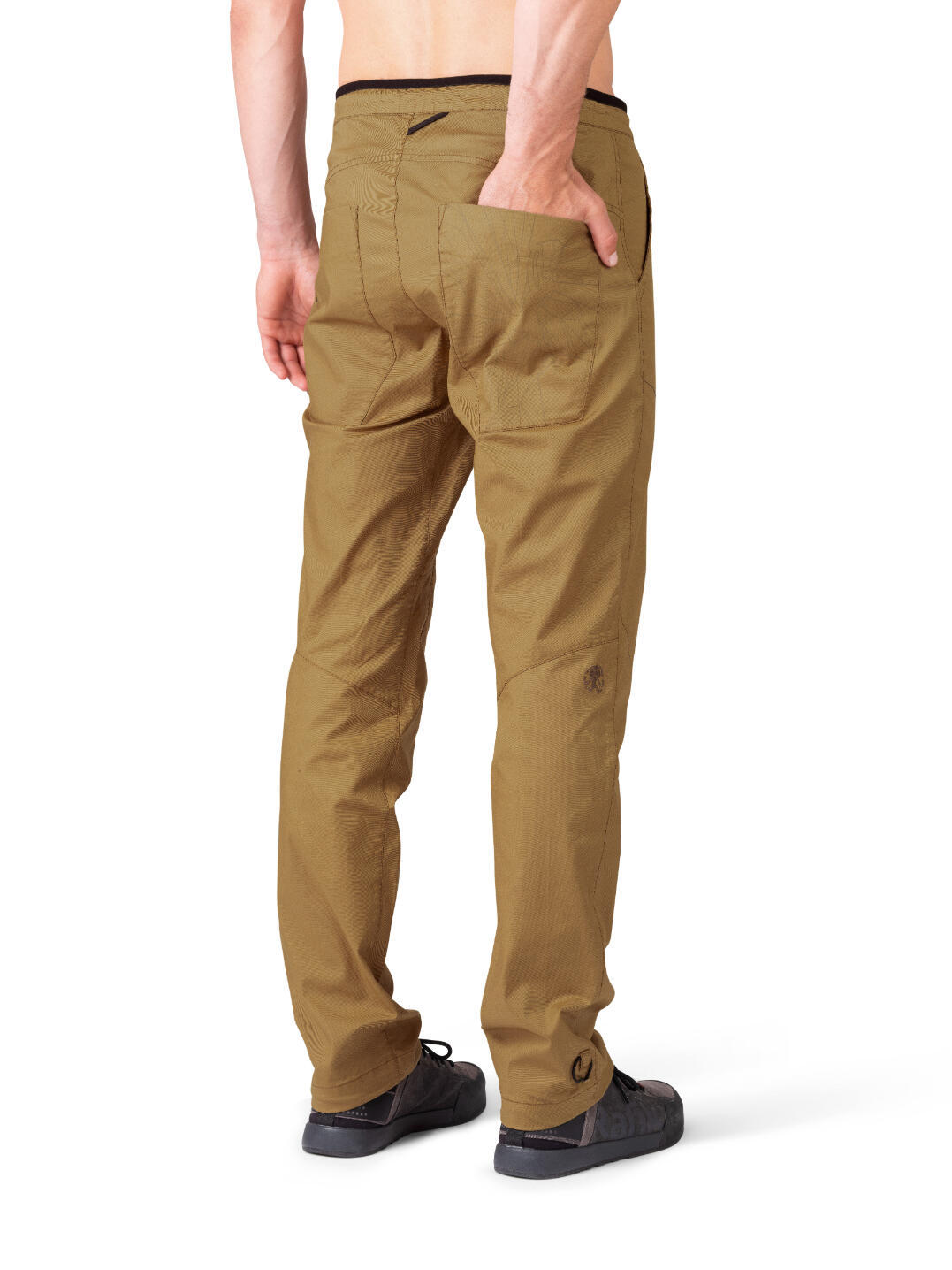 Herren-Baumwoll-Kletterhose RAFIKI mit bewährtem Schnitt braun 4/7