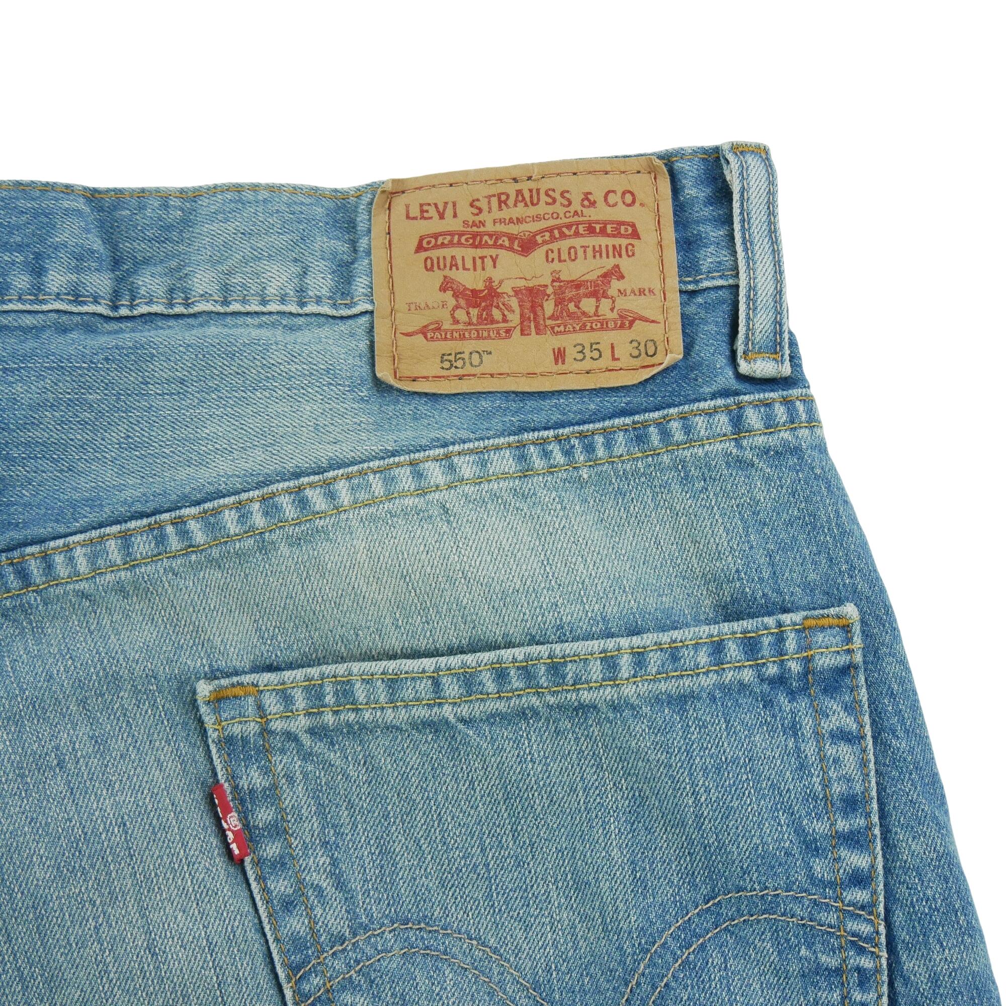 Seconde vie - Jean Homme Levis 550 Relaxed Fit - Excellent 7/7