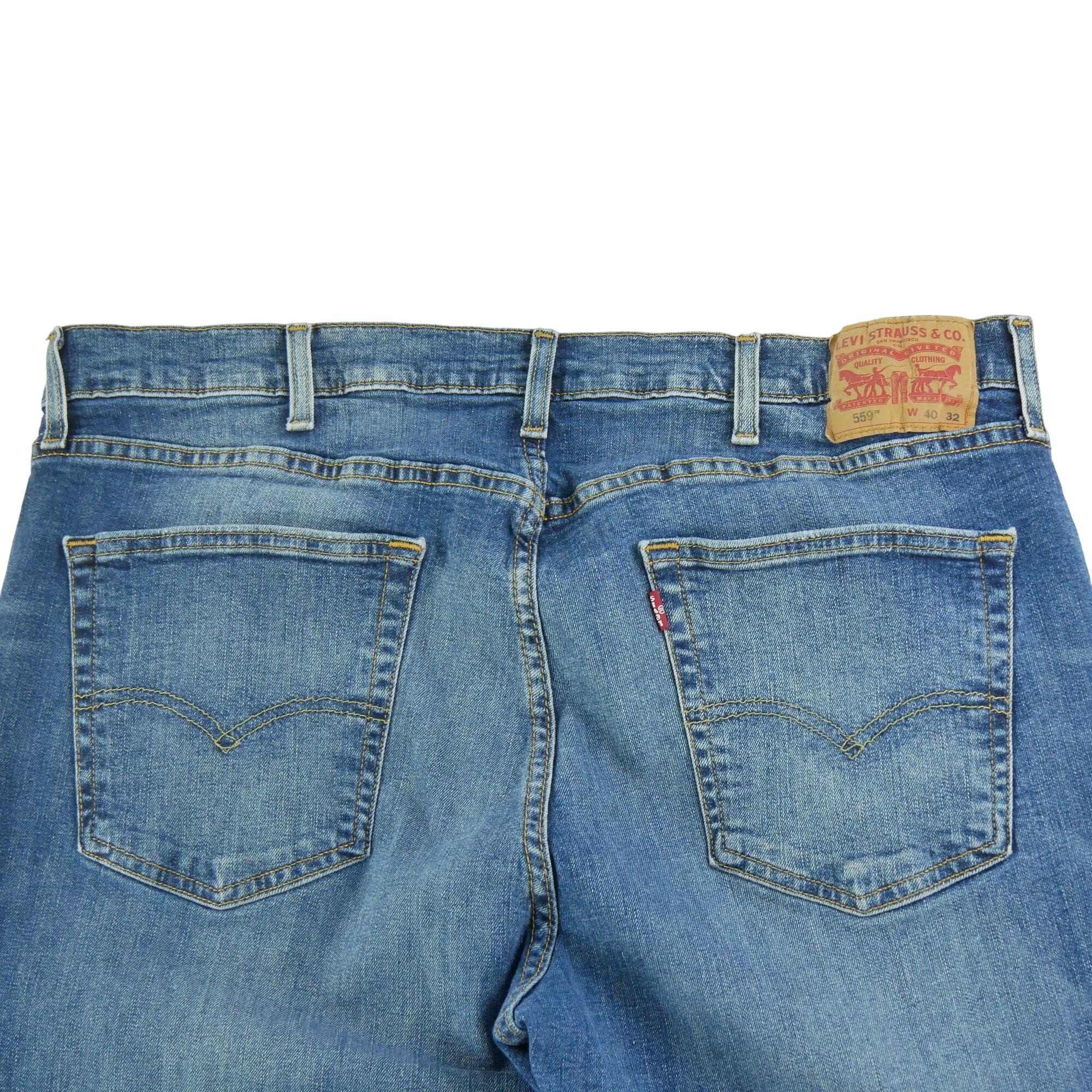 Seconde vie - Jean Homme Levis 559 Relaxed Fit Bleu - Excellent 4/7