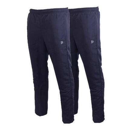Lot de 2 pantalons de survêtement pour homme avec fermeture éclair (Marc)