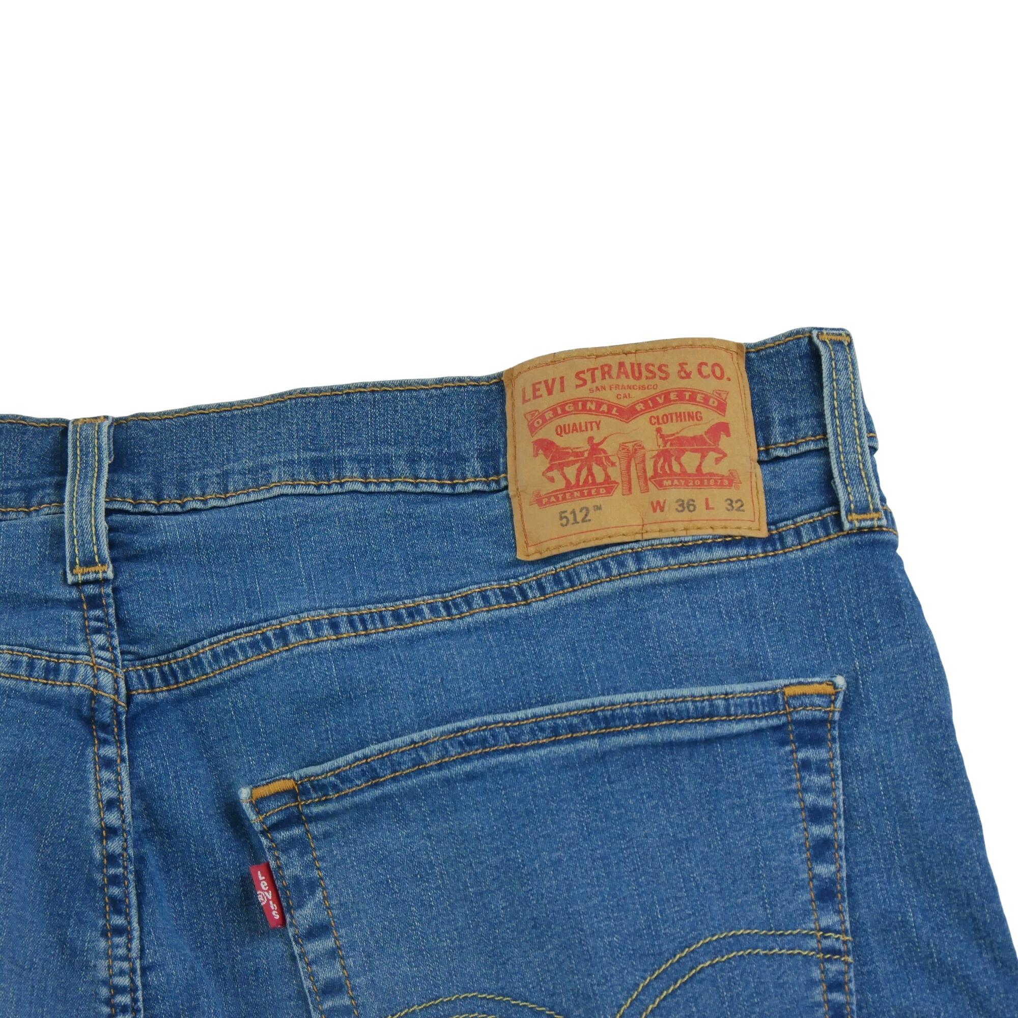 Seconde vie - Jean Homme Levis 512 Slim Taper - Très bon état 7/7