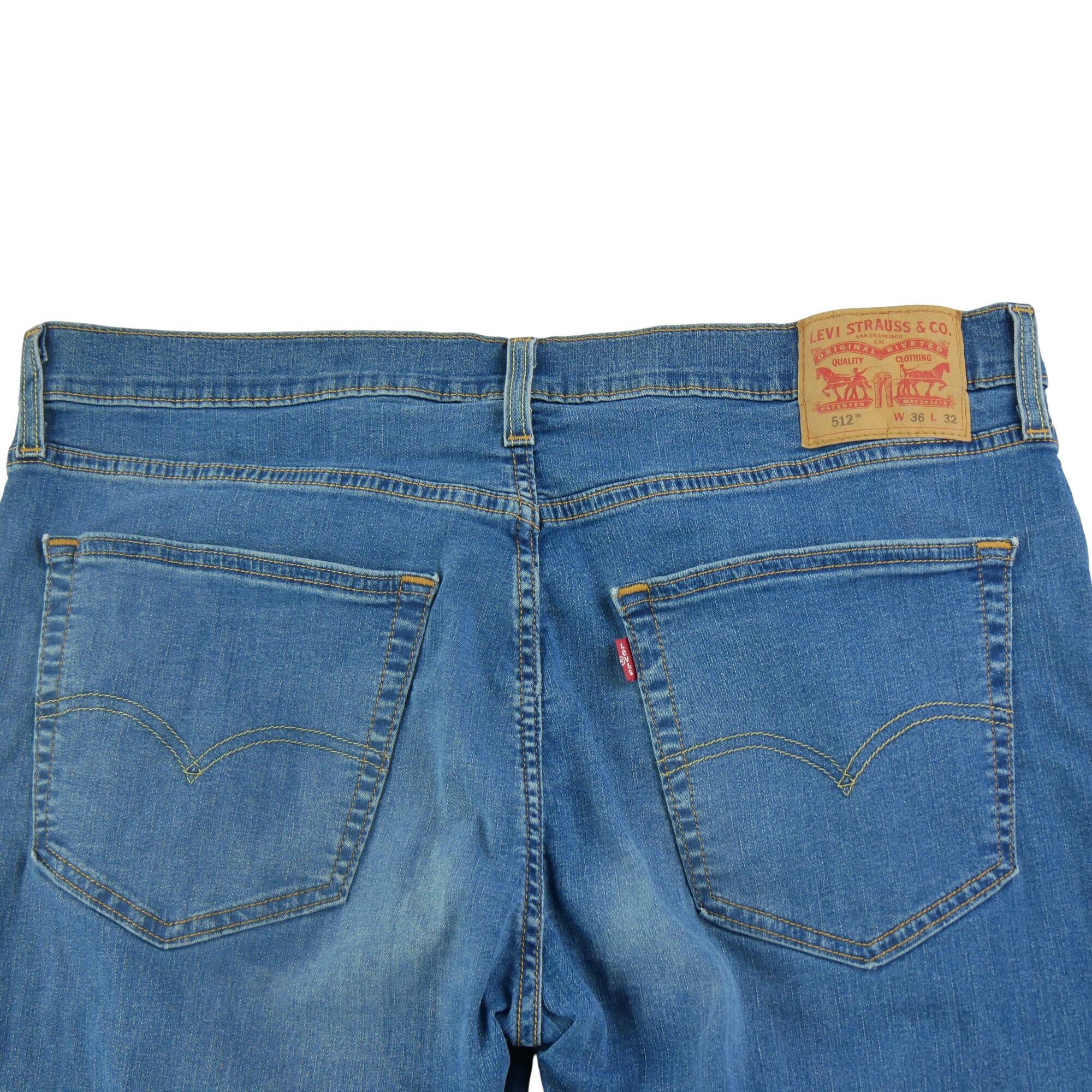 Seconde vie - Jean Homme Levis 512 Slim Taper - Très bon état 4/7