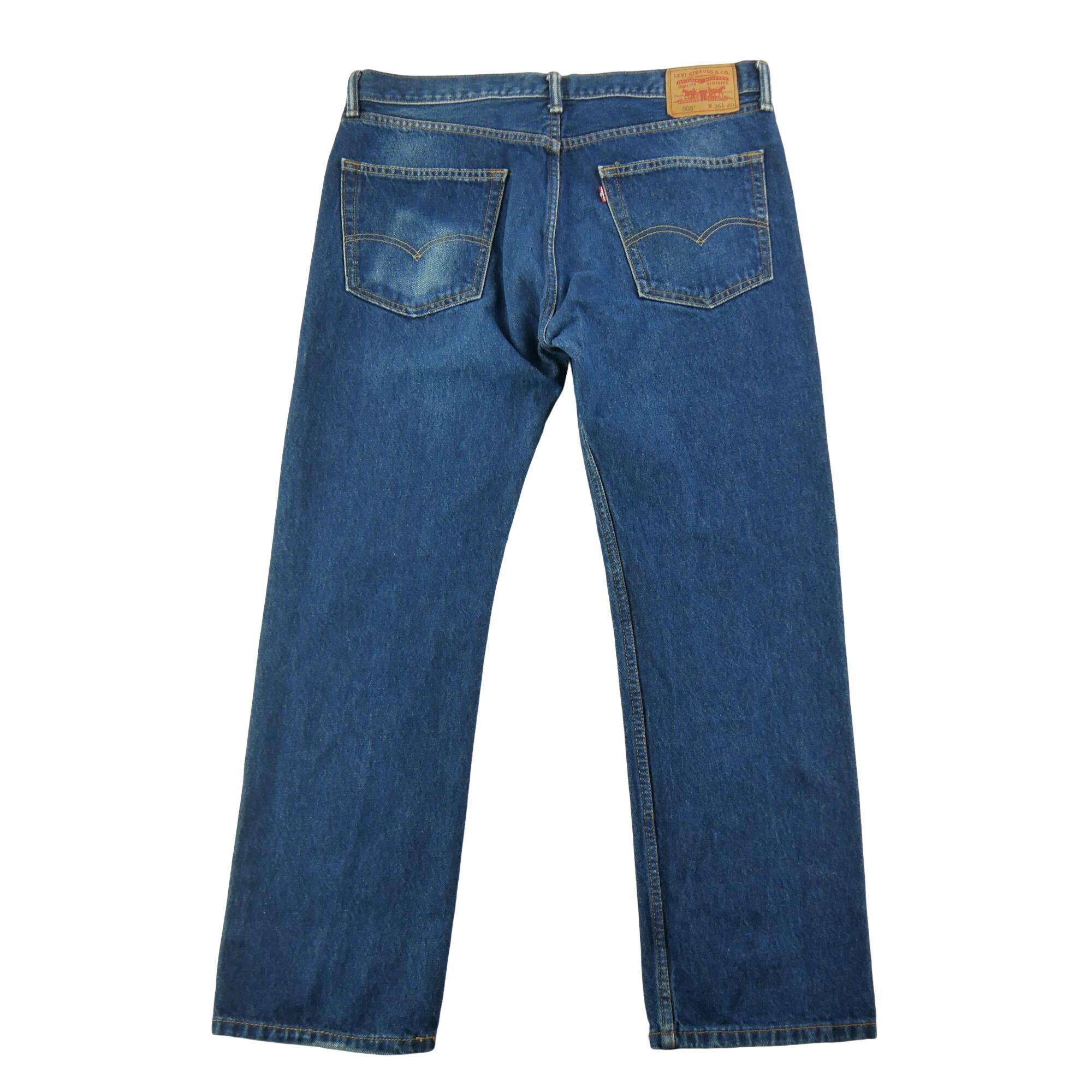 Seconde vie - Jean Homme Levis 505 Regular Fit - Très bon état 2/7