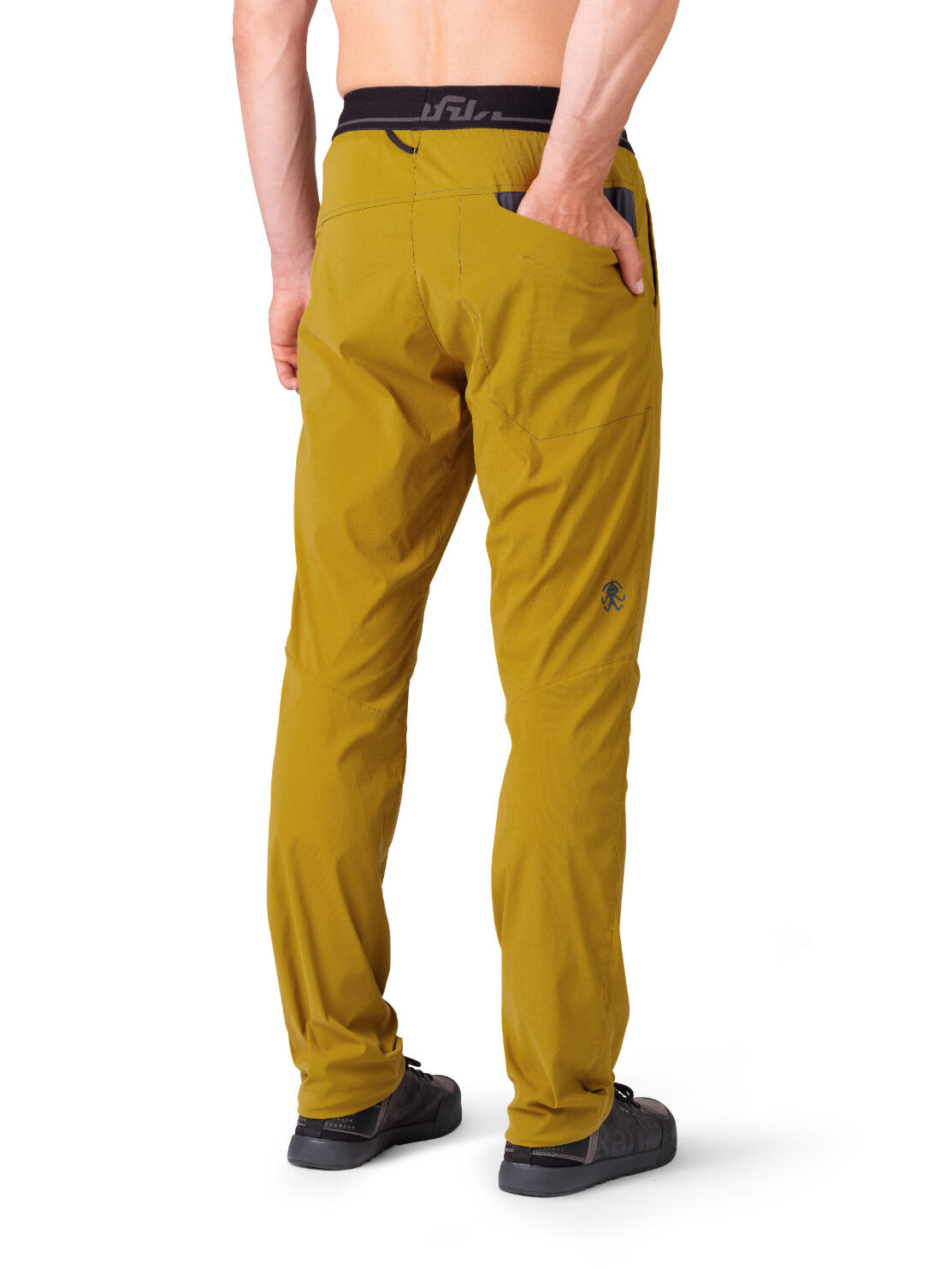 Pantalón deportivo de hombre RAFIKI amarillo y rodillas ergonómicas 4/7