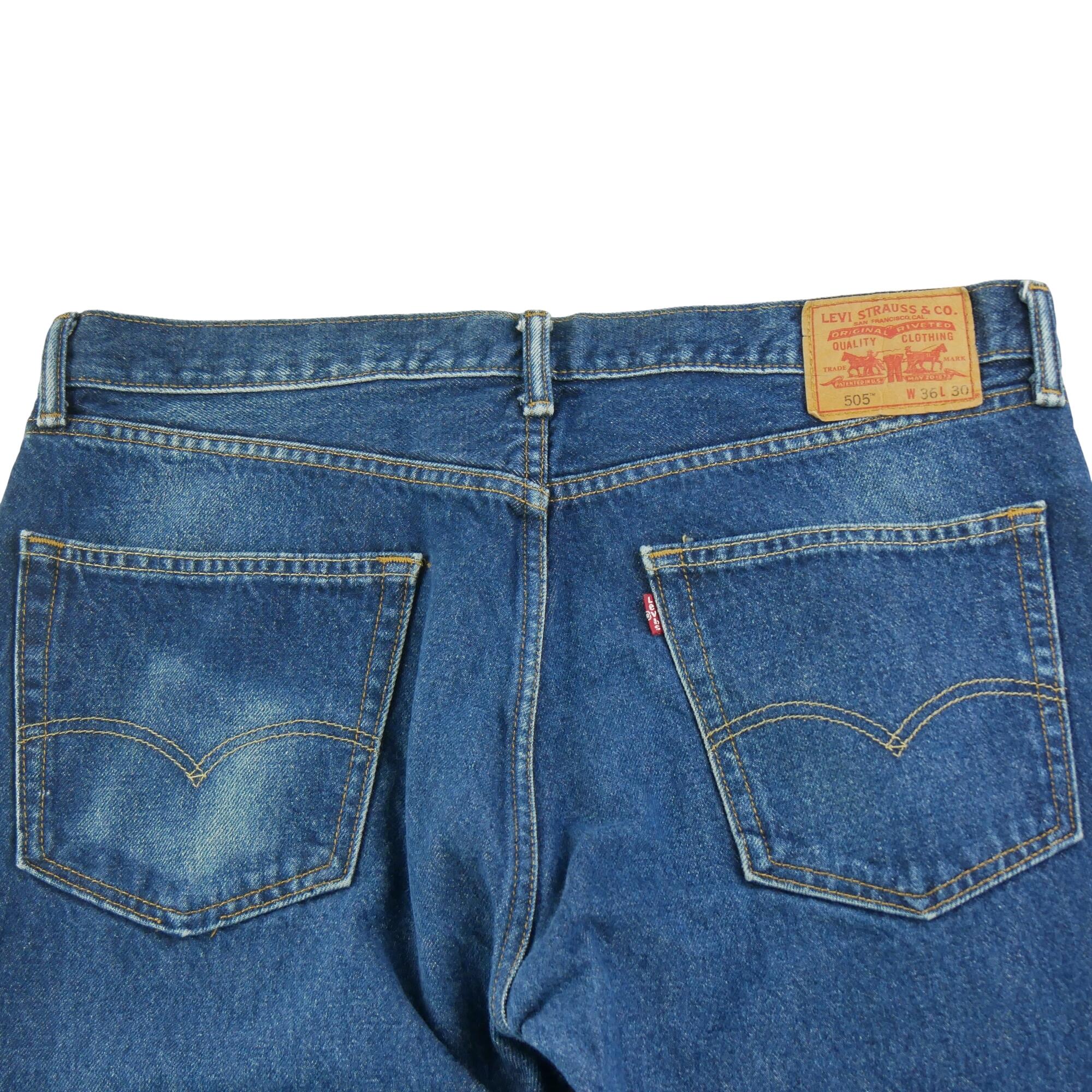 Seconde vie - Jean Homme Levis 505 Regular Fit - Très bon état 4/7
