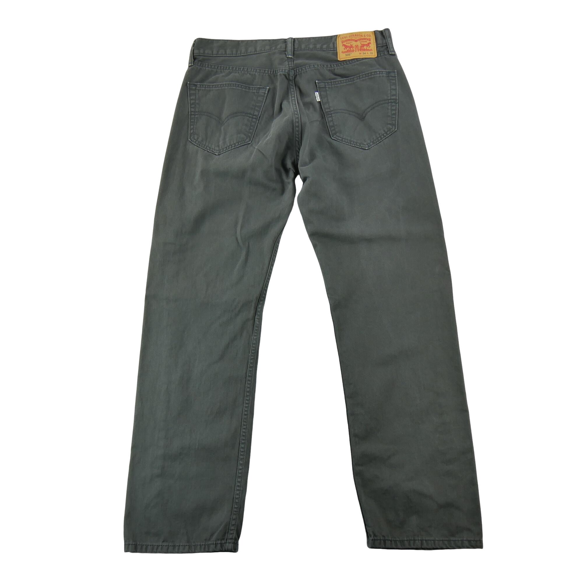 Seconde vie - Jean Homme Levis 505 Regular Fit - Très bon état 2/7