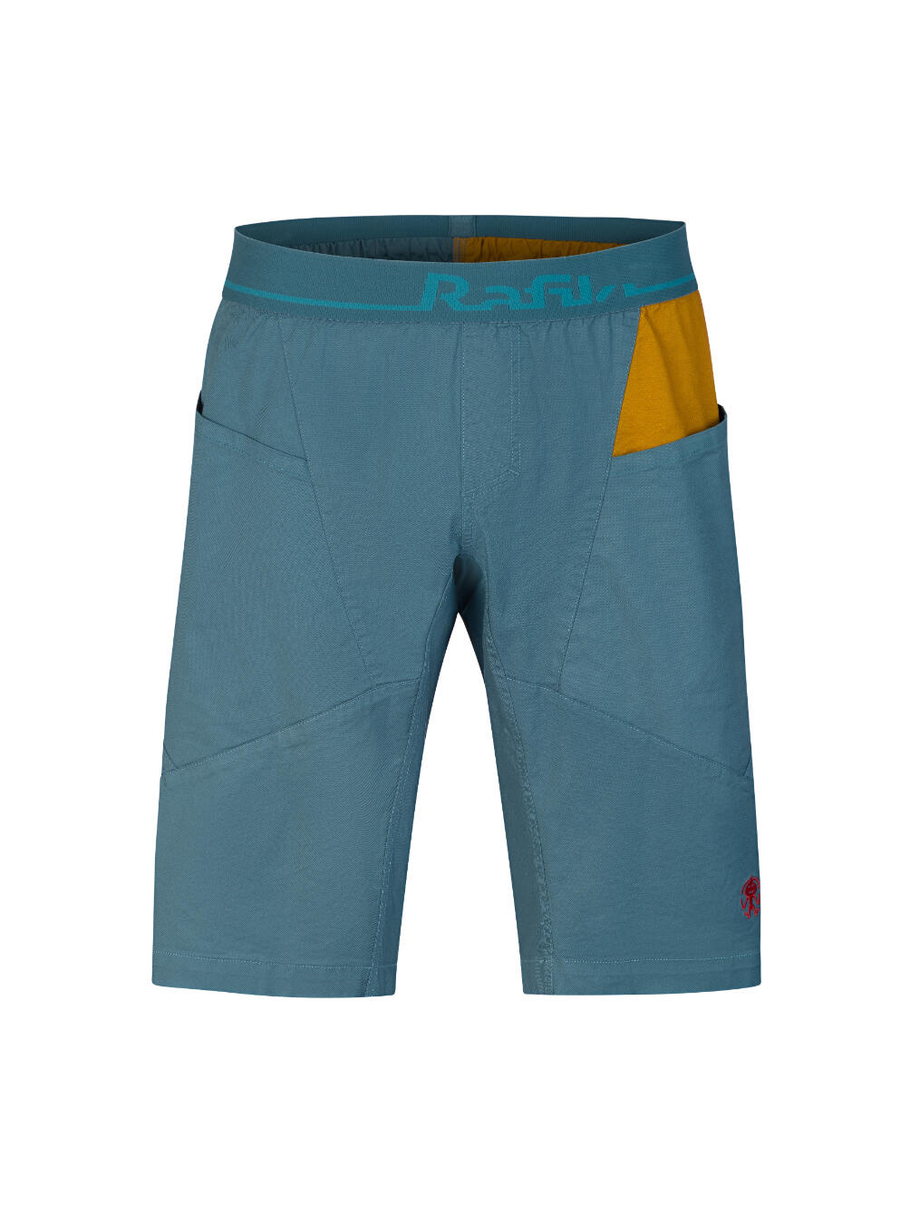 Calções de escalada de algodão para homem RAFIKI azul escuro 1/6