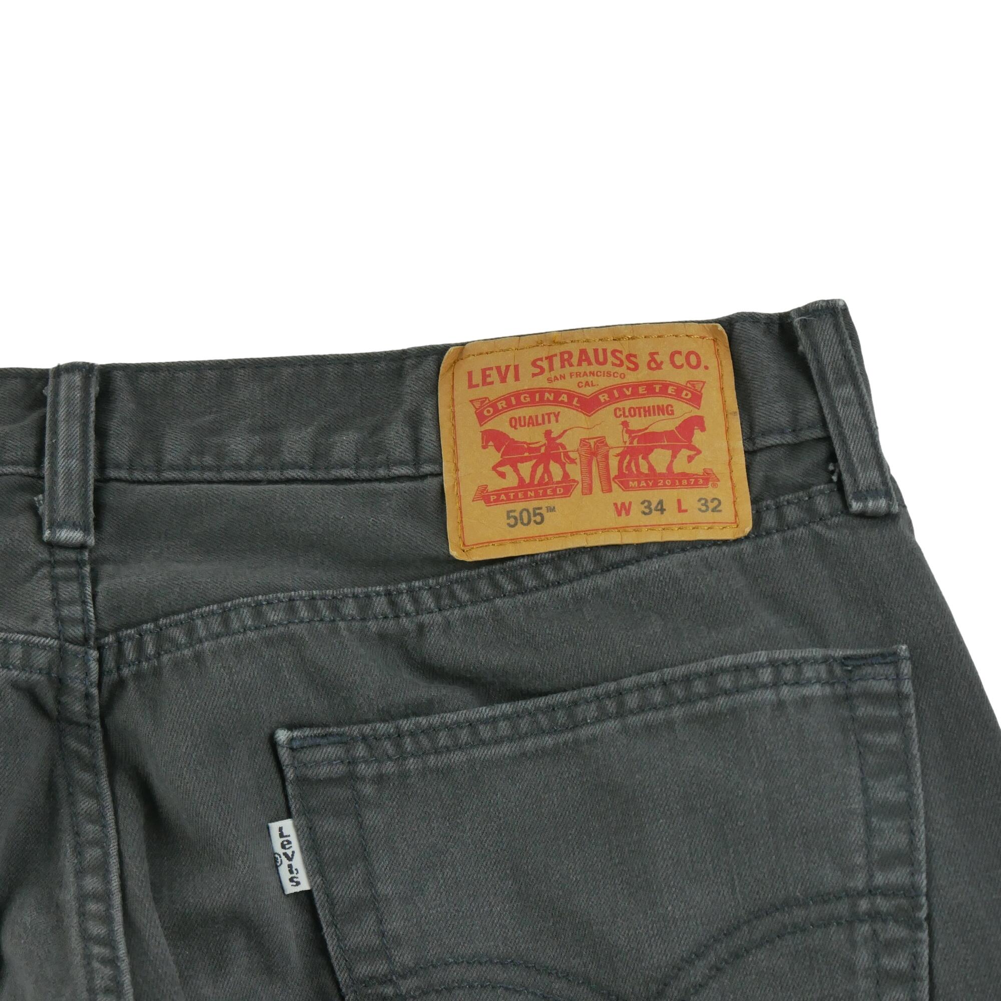 Seconde vie - Jean Homme Levis 505 Regular Fit - Très bon état 7/7