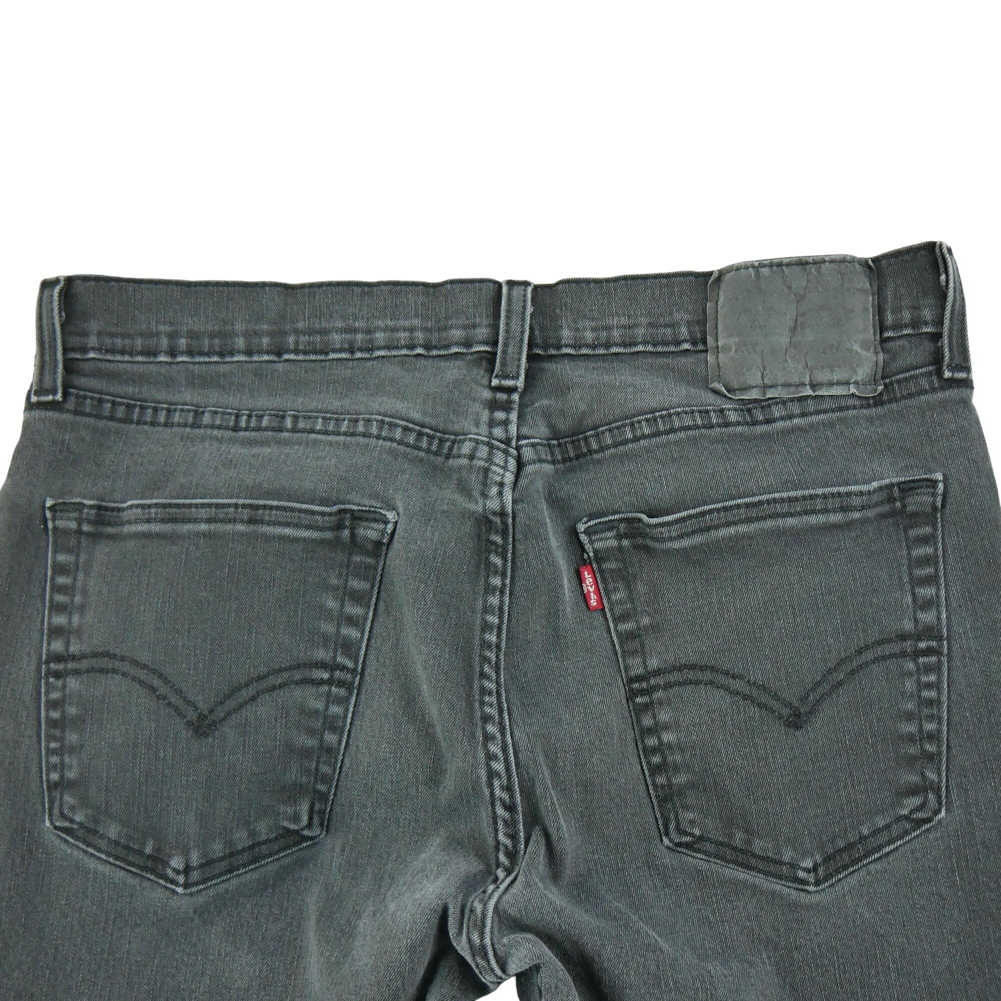 Seconde vie - Jean Homme Levis 512 Slim Taper Gris - Excellent 4/7