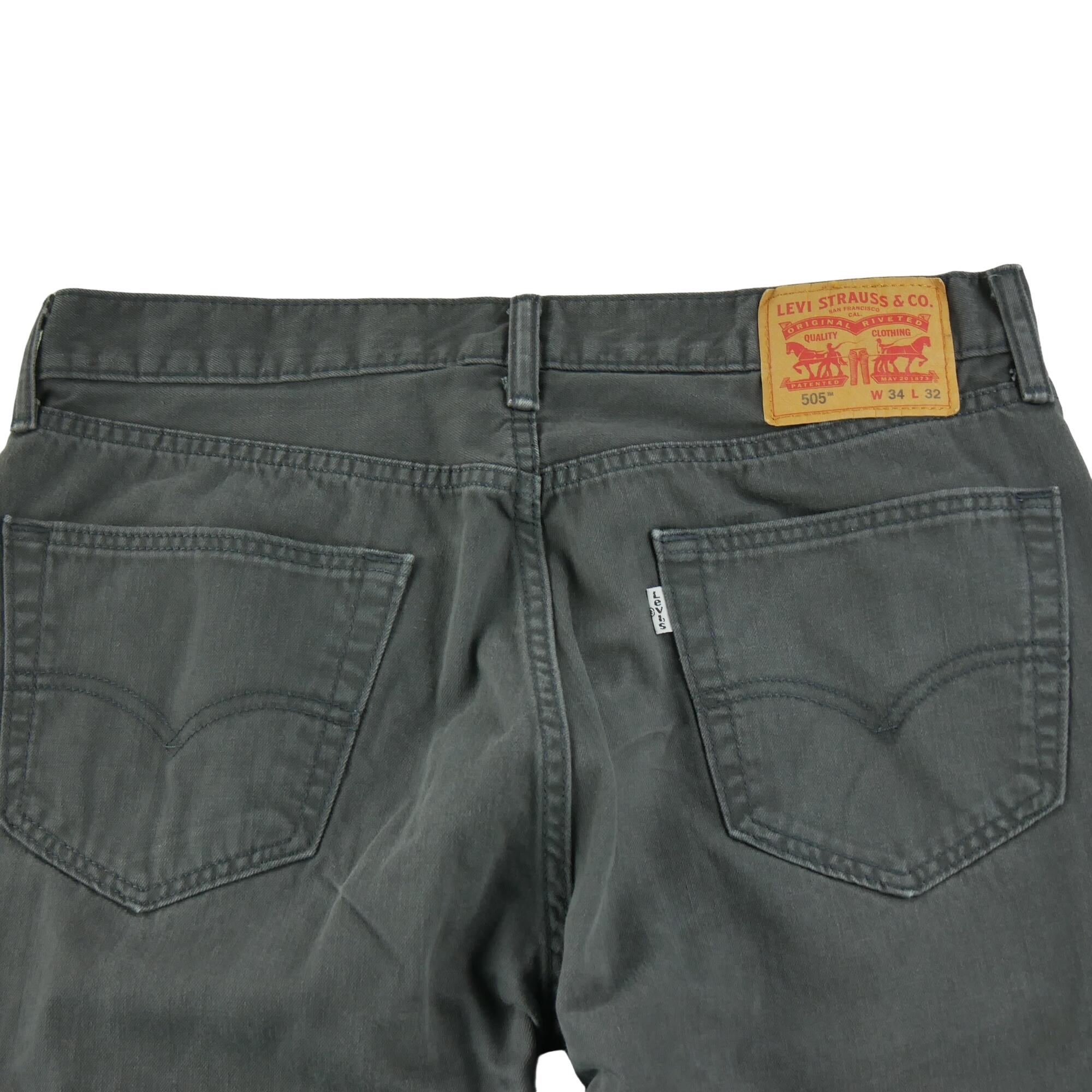 Seconde vie - Jean Homme Levis 505 Regular Fit - Très bon état 4/7