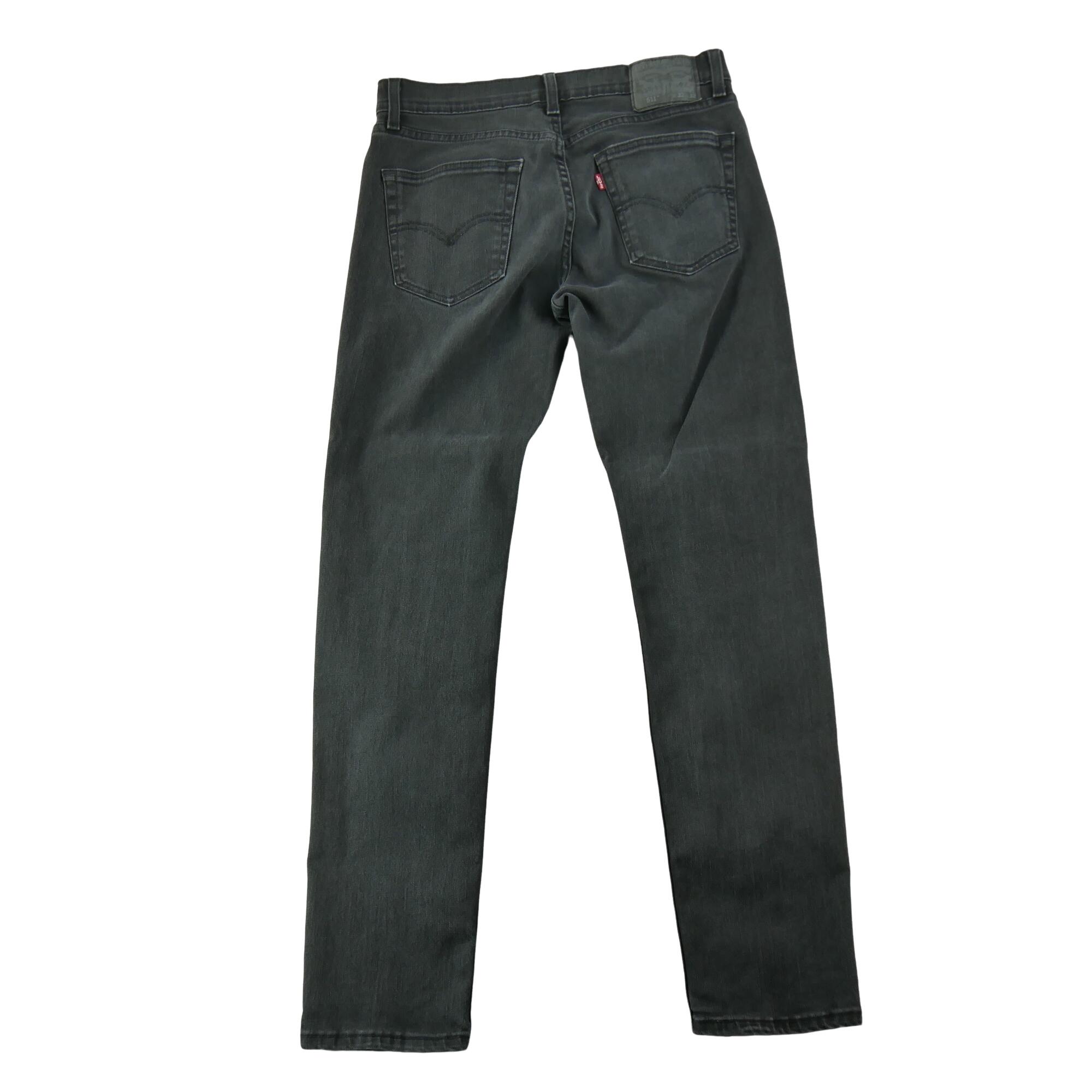 Seconde vie - Jean Homme Levis 511 Slim Fit Noir - Excellent 2/7