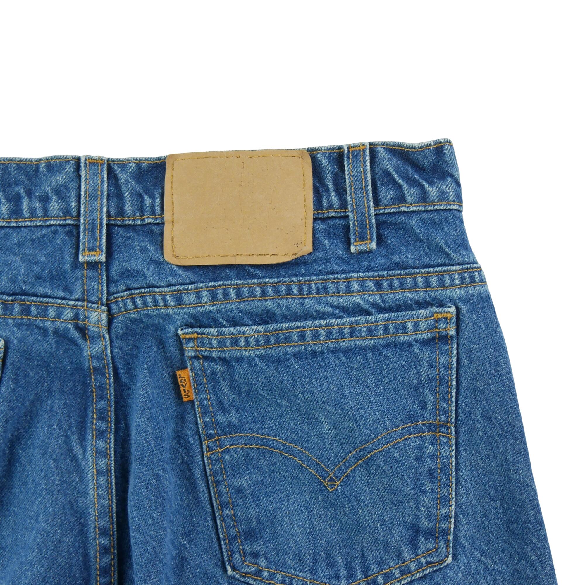 Seconde vie - Jean Homme Regular Fit Orange Tab Bleu - Excellent 5/7