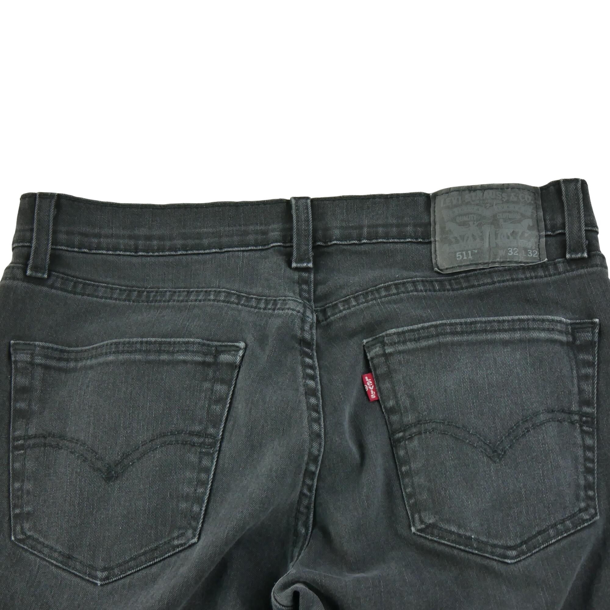 Seconde vie - Jean Homme Levis 511 Slim Fit Noir - Excellent 4/7