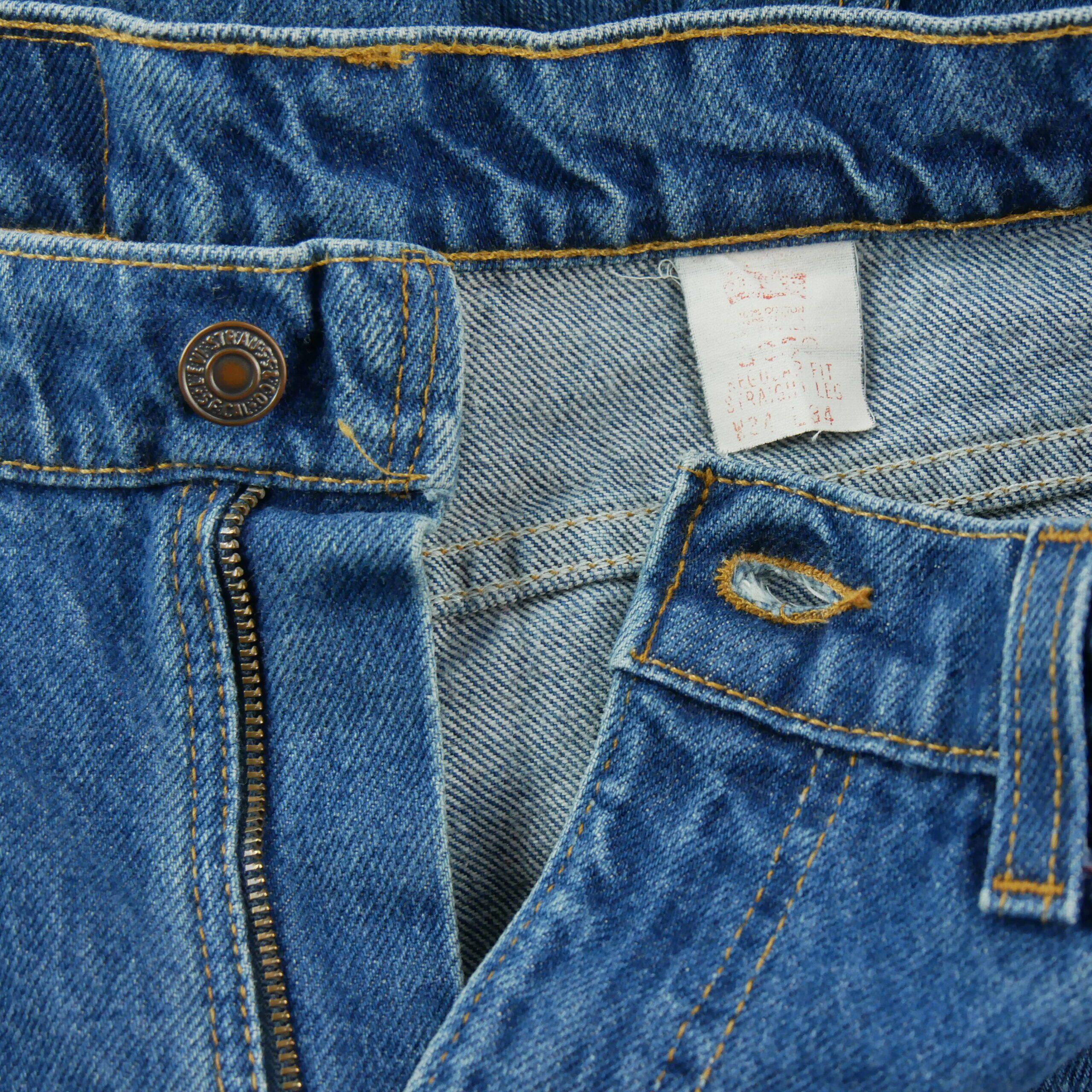 Seconde vie - Jean Homme Regular Fit Orange Tab Bleu - Excellent 7/7