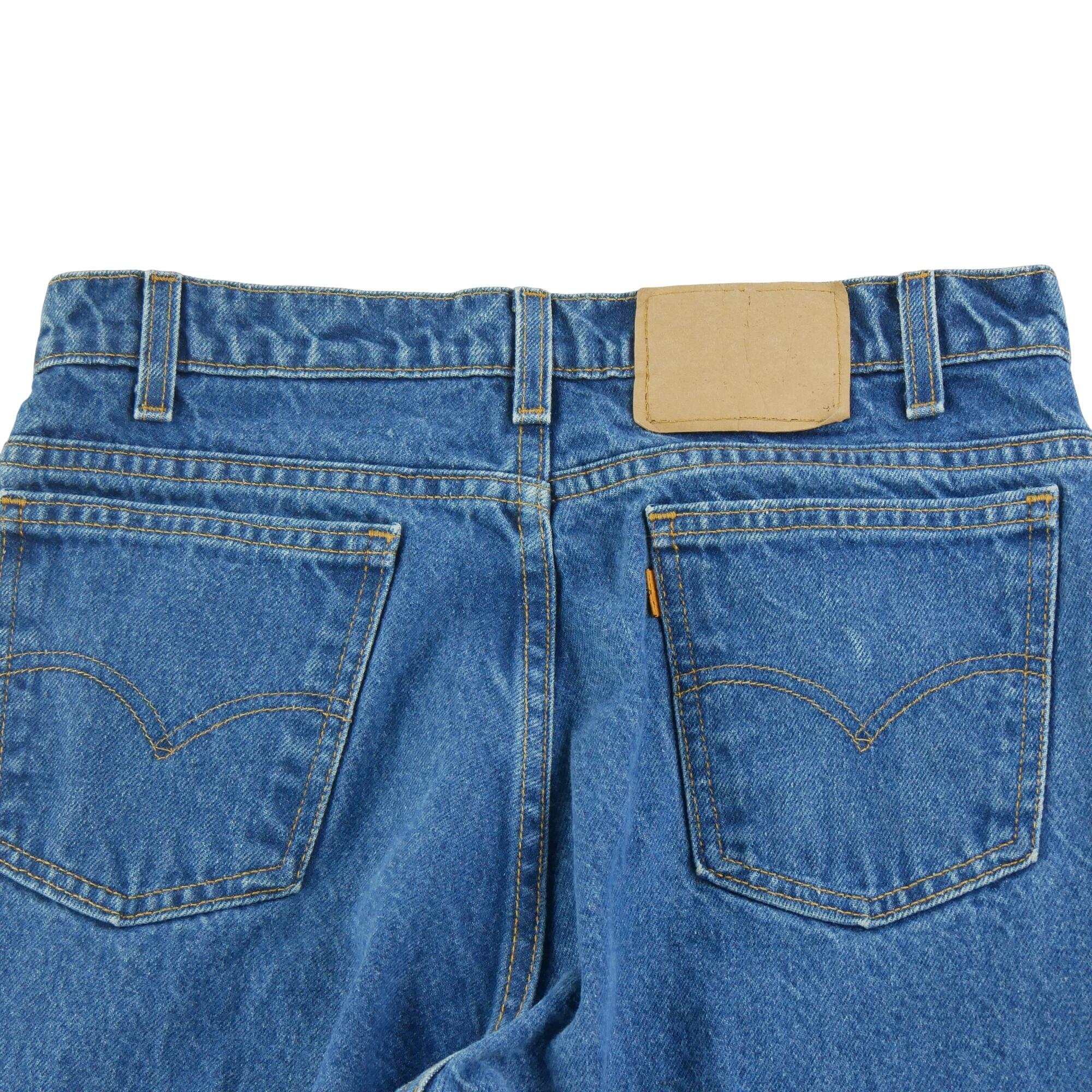 Seconde vie - Jean Homme Regular Fit Orange Tab Bleu - Excellent 4/7