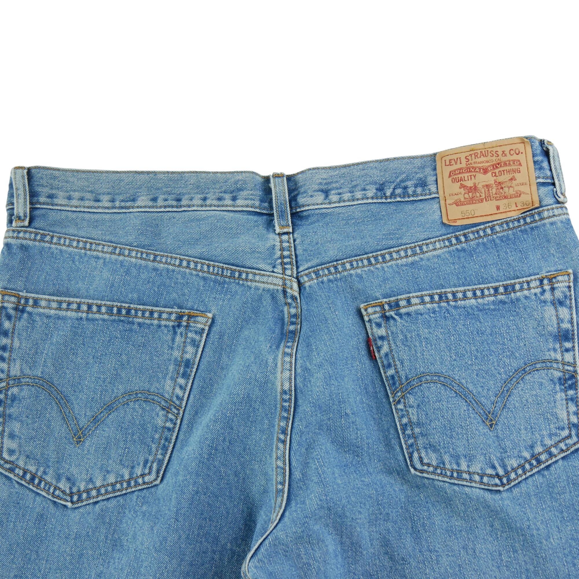 Seconde vie - Jean Homme Levis 550 Relaxed Fit - Excellent 4/7