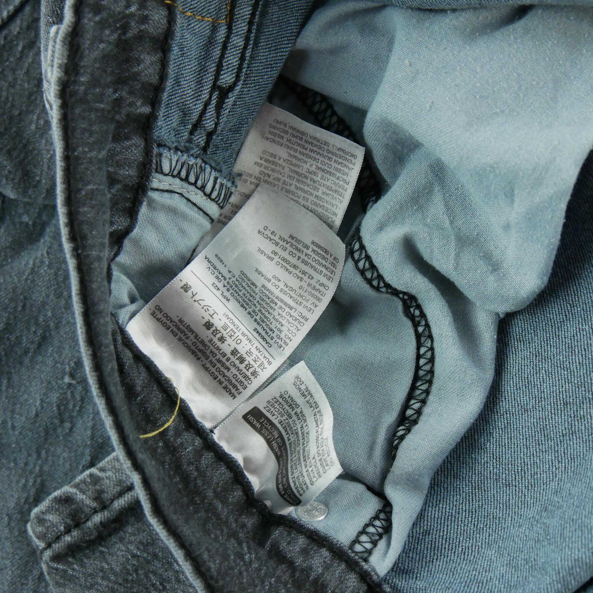 Seconde vie - Jean Homme Levis 541 Athletic Taper Gris - Excellent 7/7