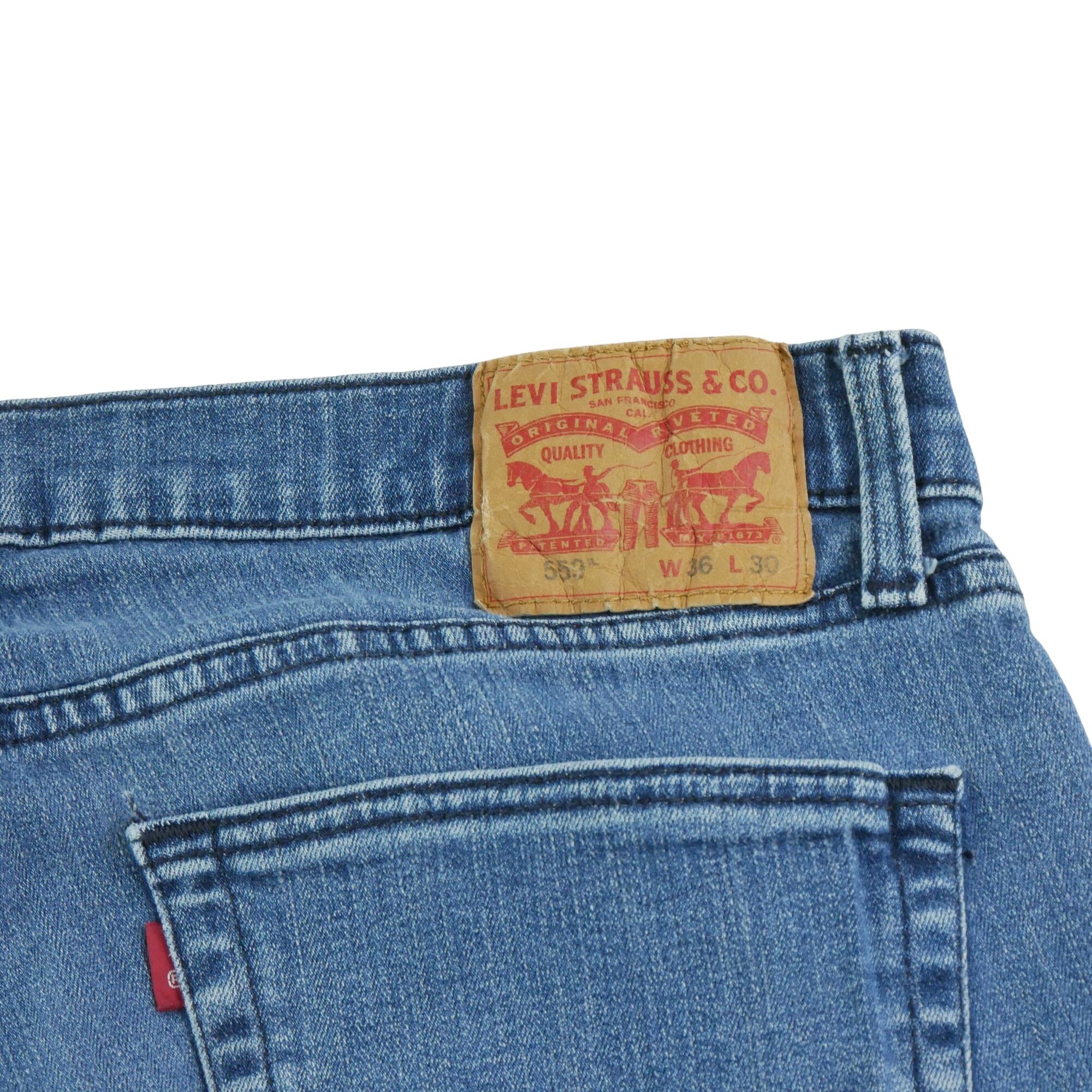 Seconde vie - Jean Homme Levis 559 Relaxed Fit Bleu - Excellent 5/7