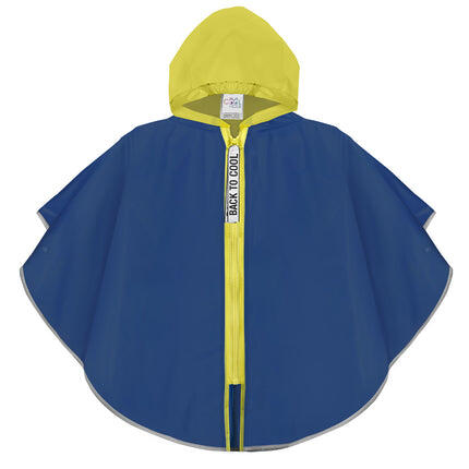 Mantellina Blu e Gialla 3/4