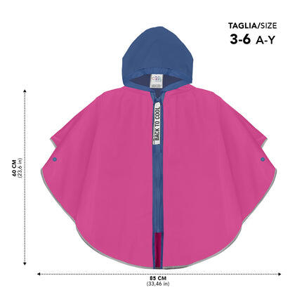 Mantellina Fucsia 2/4