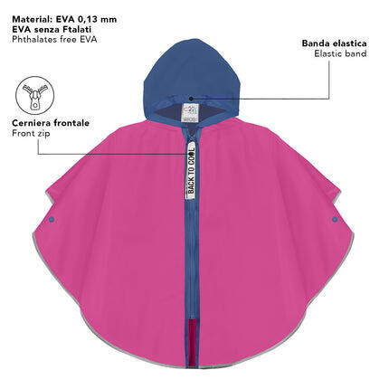 Mantellina Fucsia 4/4