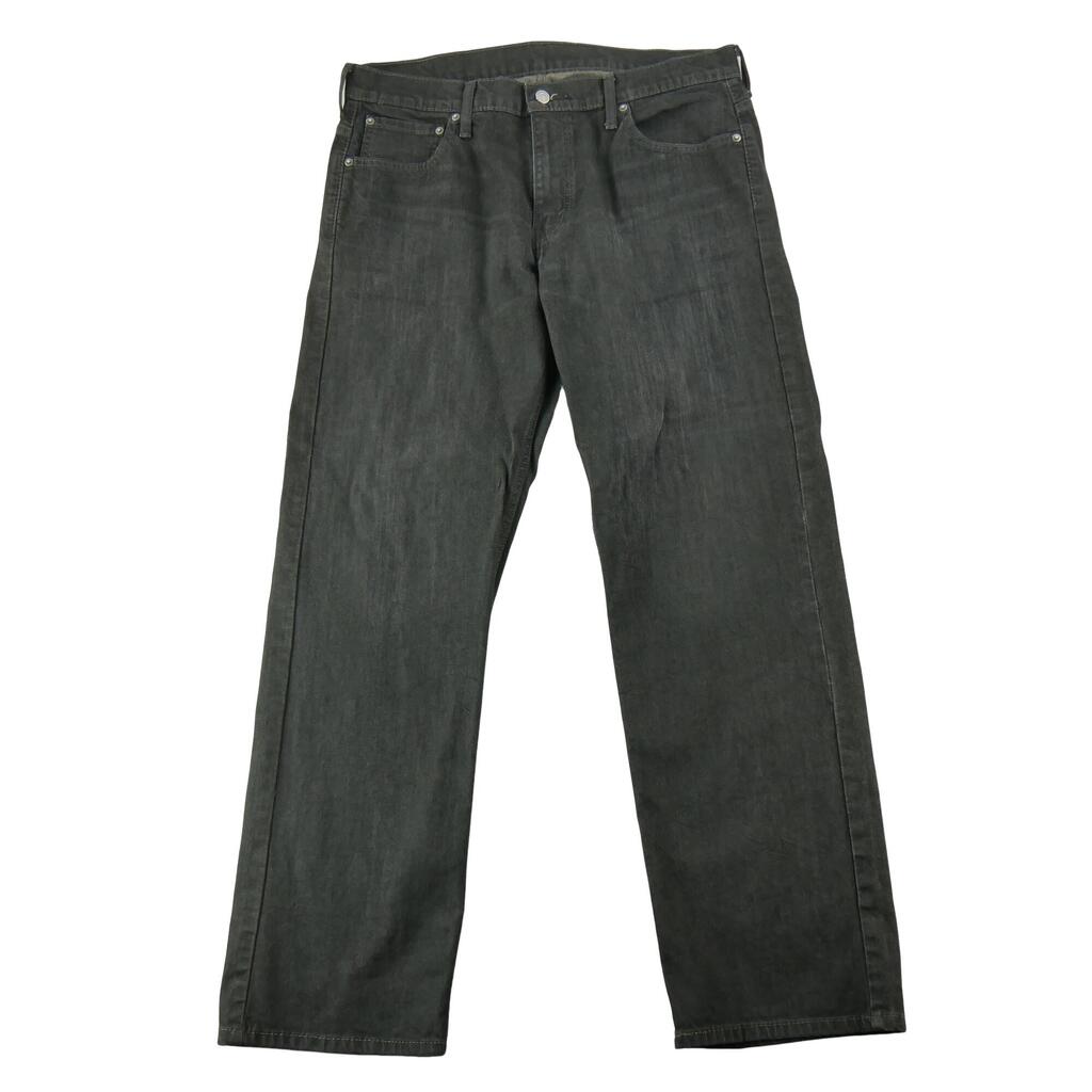Second life - Levi Strauss 513 Slim Straight Men’s Jeans Black - Excellent