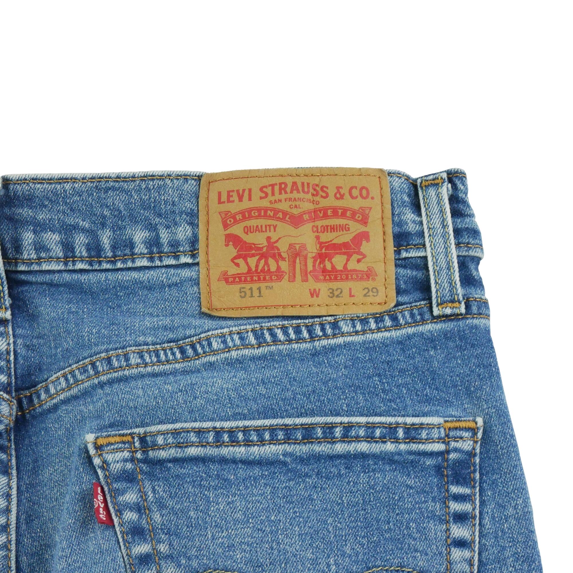 Seconde vie - Jean Homme Levis 511 Slim Fit Bleu - Excellent 5/7