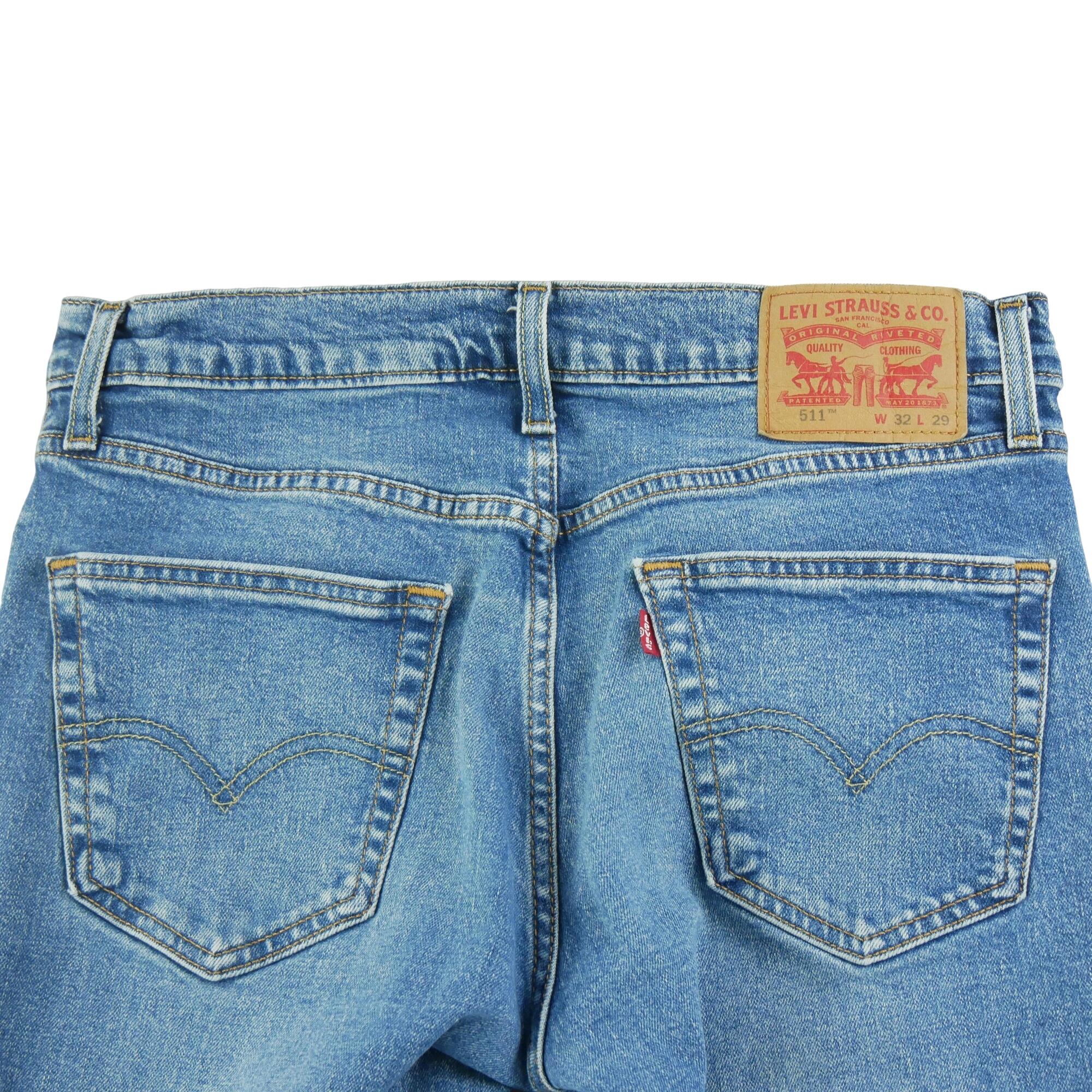 Seconde vie - Jean Homme Levis 511 Slim Fit Bleu - Excellent 4/7