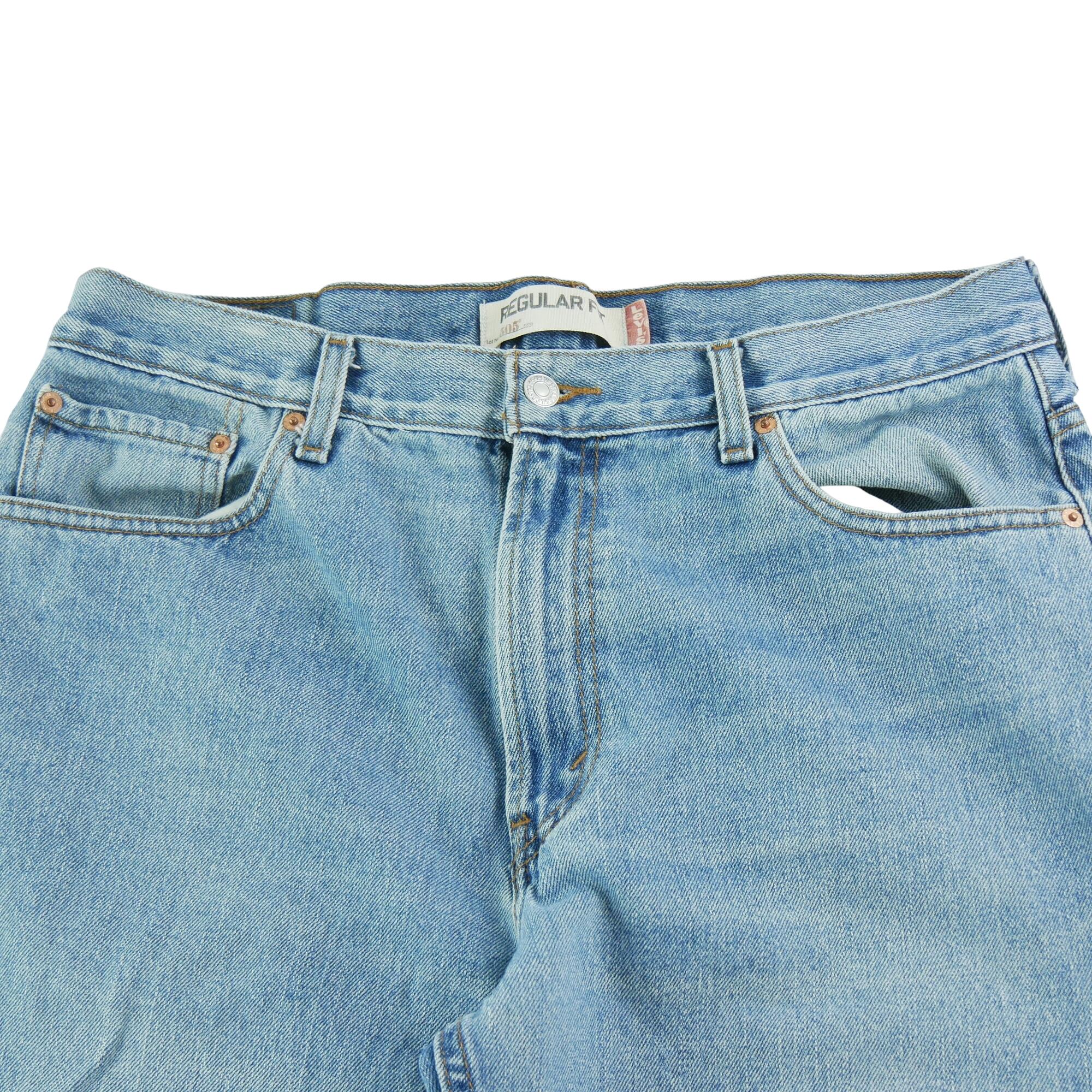 Seconde vie - Jean Homme Levis 505 Regular Fit Bleu - Excellent 4/7