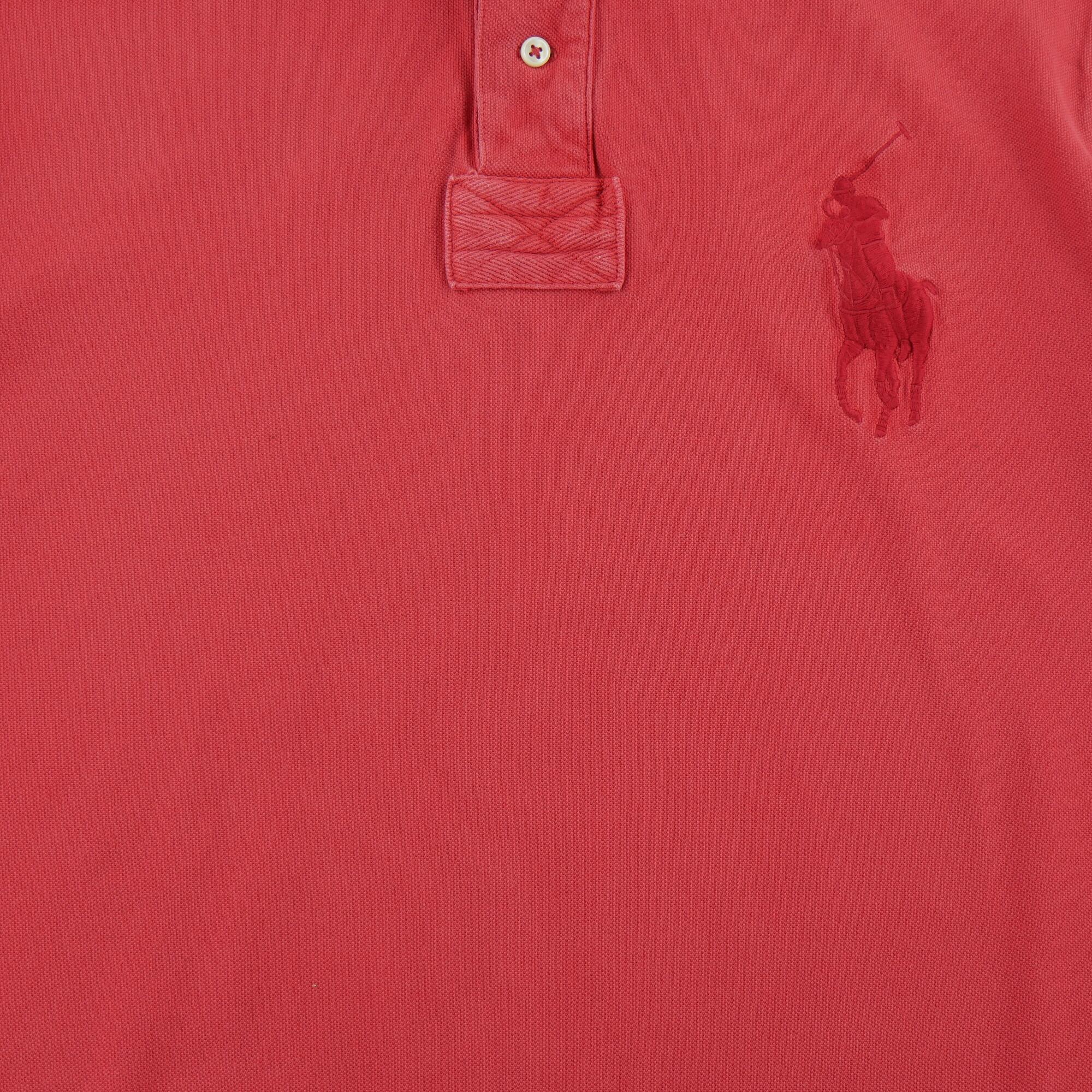 Second hand - Polo uomo maniche corte rosso Polo Ralph Lauren - Stato buono 3/7