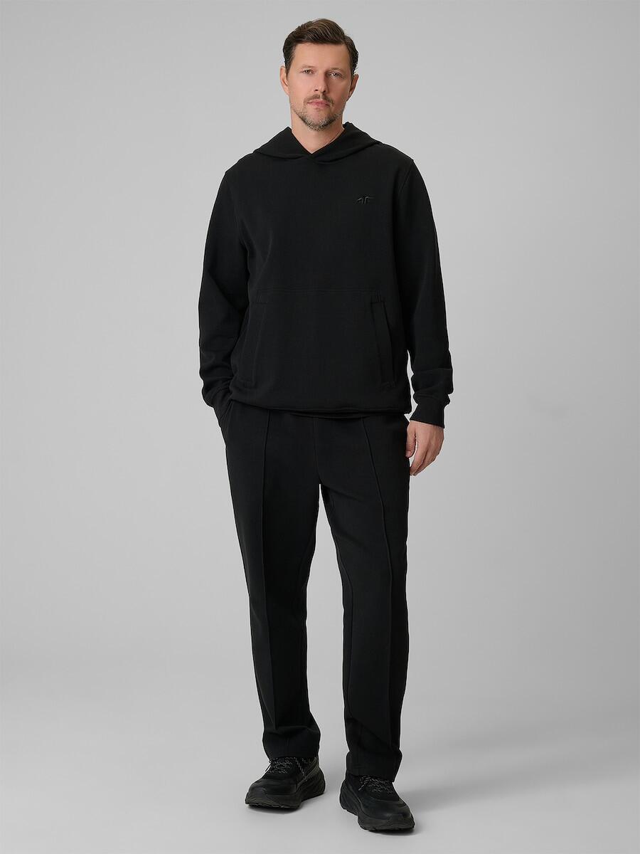 Bluza dresowa regular z kapturem męska 4F 4FRSS26TSWSM2793 3/7