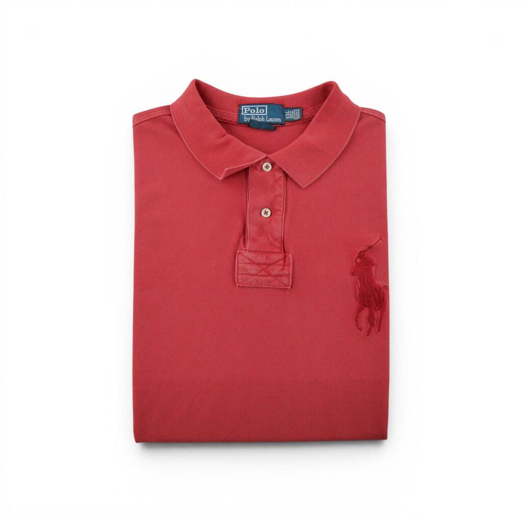 Second life - Polo Ralph Lauren Men's Short Sleeve Shirt Red - Good