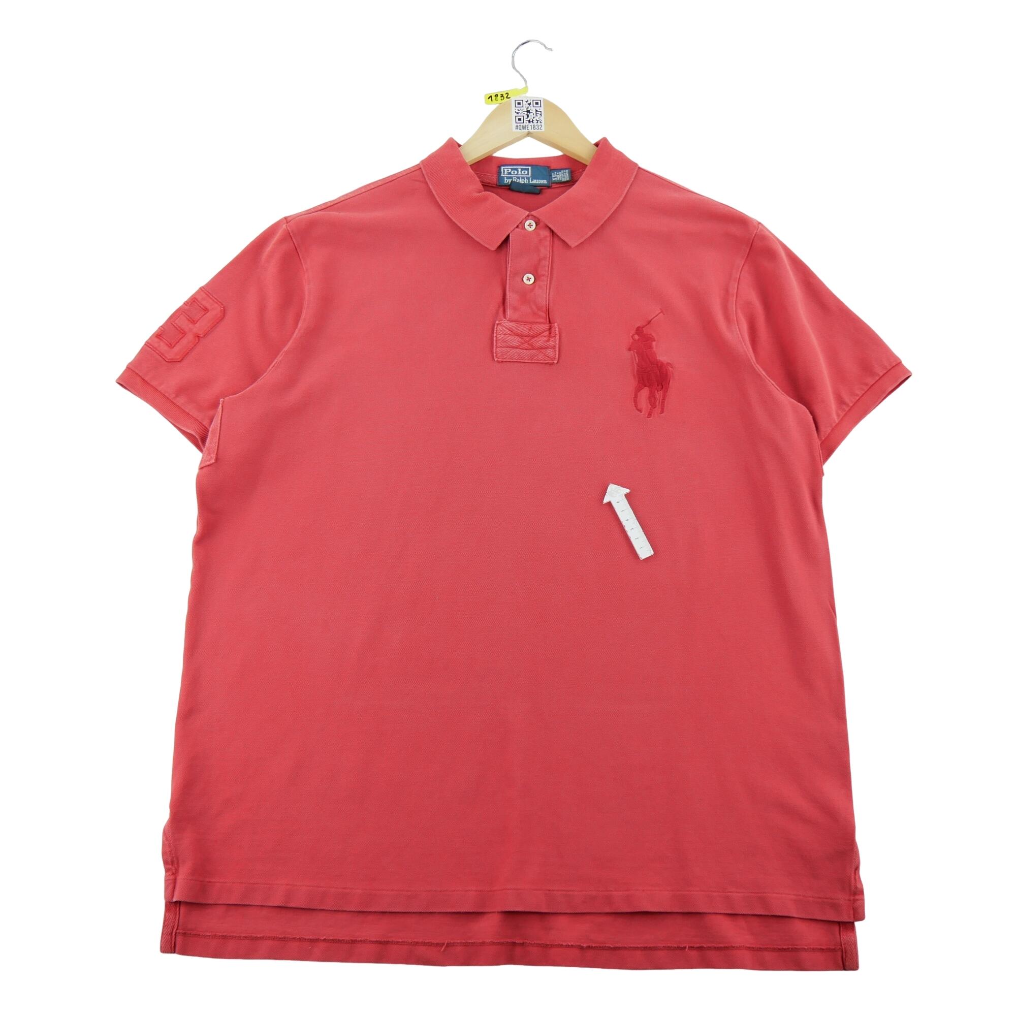 Second hand - Polo uomo maniche corte rosso Polo Ralph Lauren - Stato buono 4/7