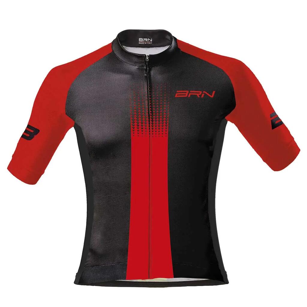 BRN men’s short sleeve jersey red