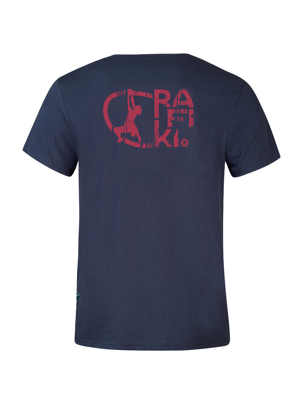 Heren-minimalistisch lichtgewicht katoenen T-shirt met korte mouwen RAFIKI 2/7