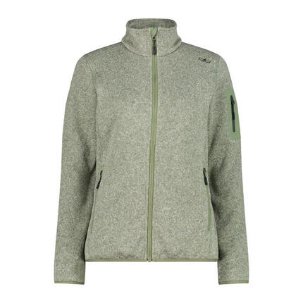 CMP Damen Jacke Knitted Melange Fleece Jacket 3H14746