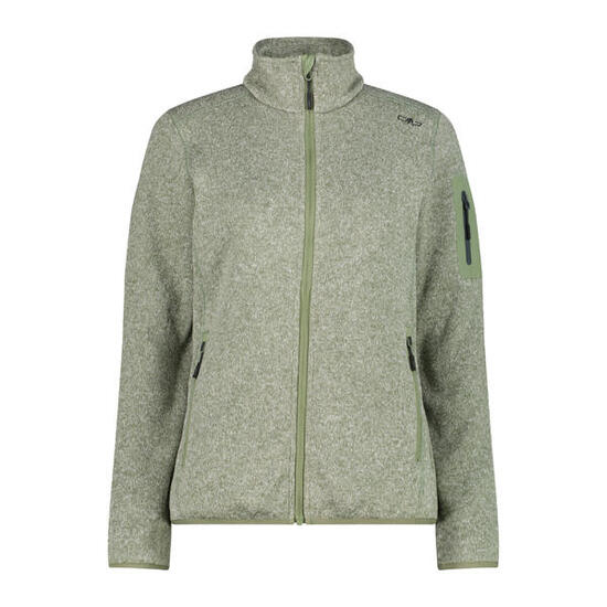 CMP Damen Jacke Knitted Melange Fleece Jacket 3H14746