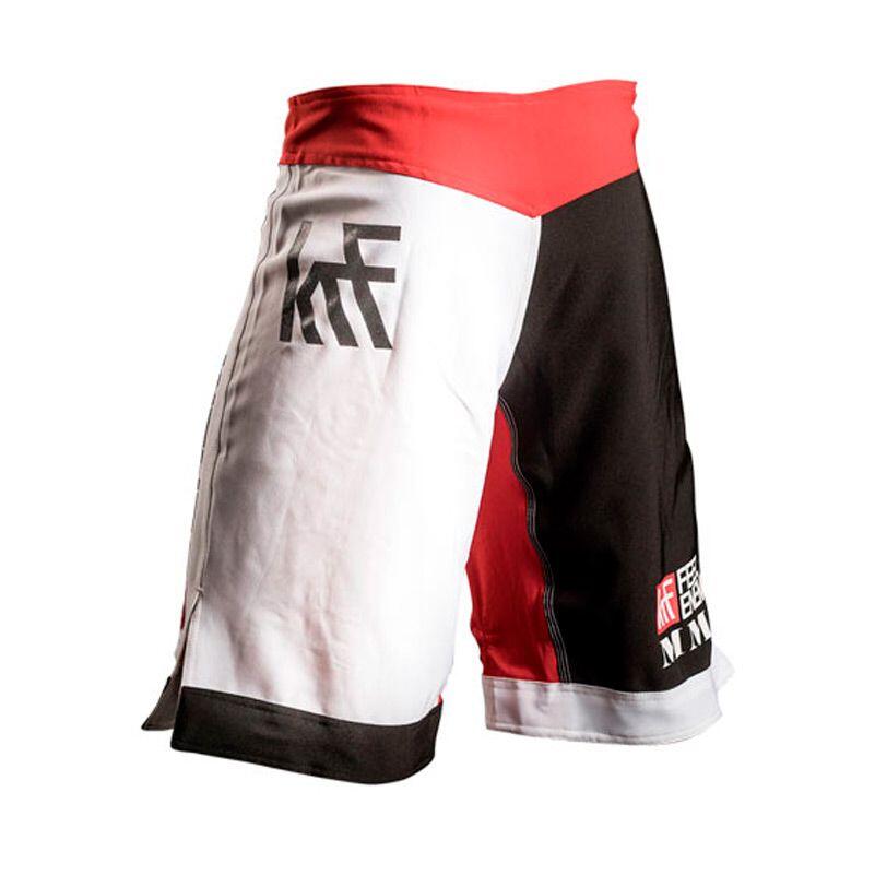 SHORT SAMUT Blanco-Negro-Rojo S 2/2