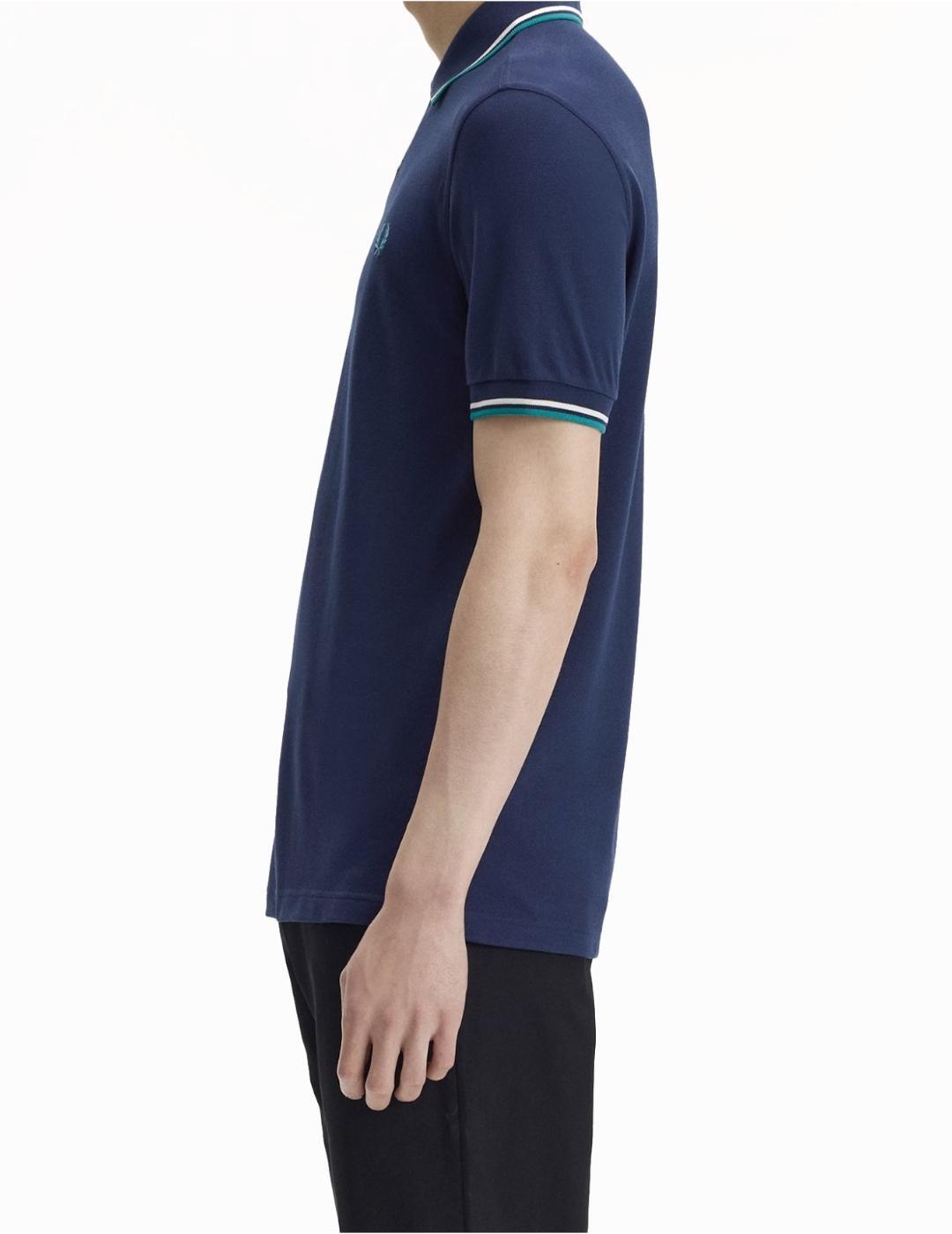 Camisa para Hombre Fred perry  Marino 2/7