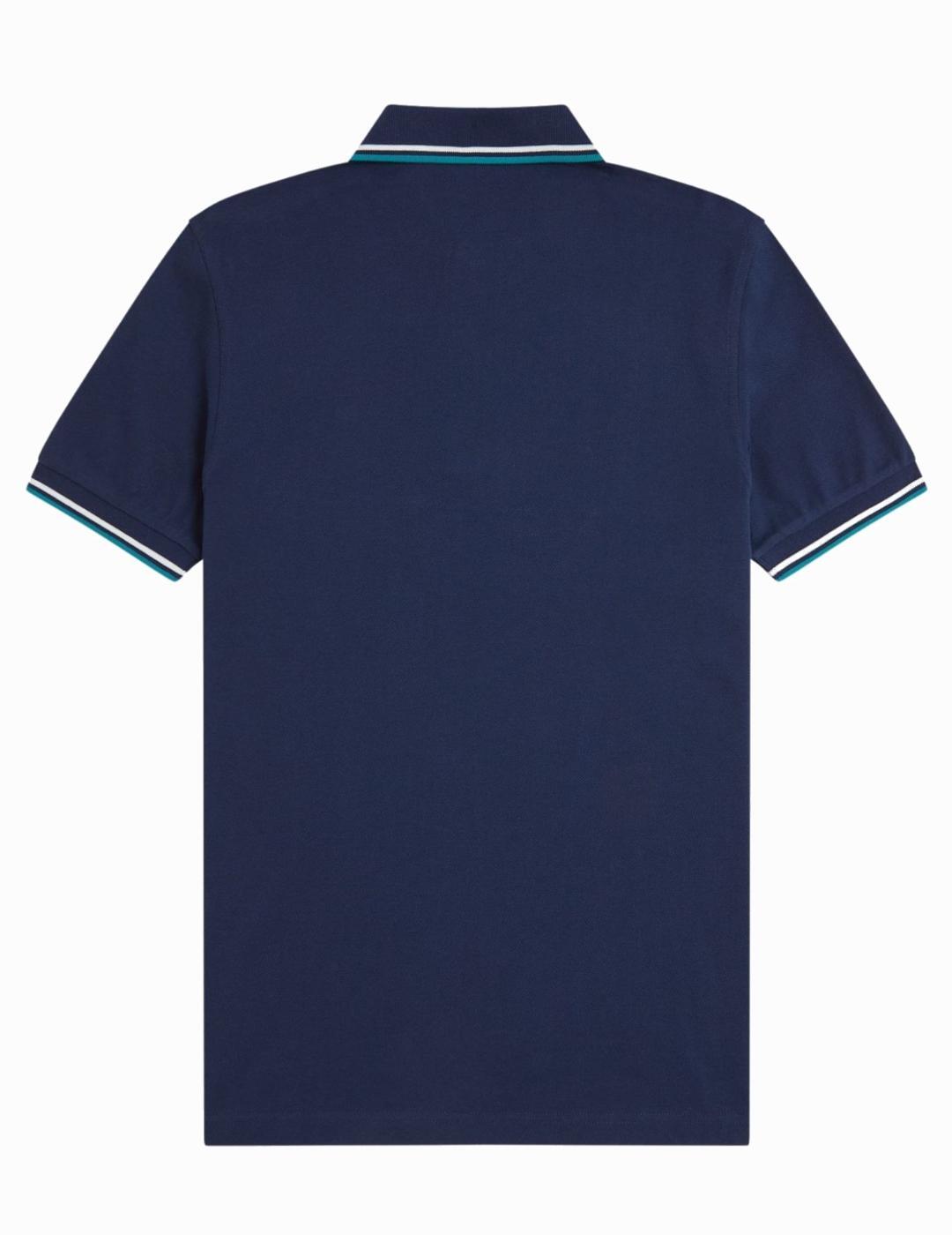 Camisa para Hombre Fred perry  Marino 7/7
