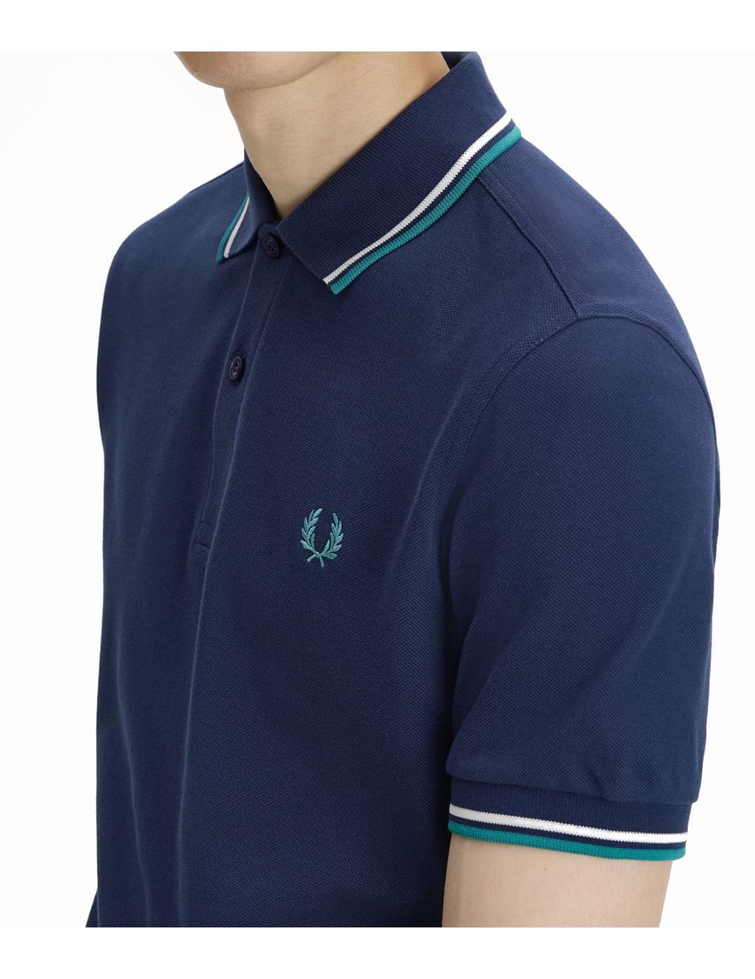 Camisa para Hombre Fred perry  Marino 5/7