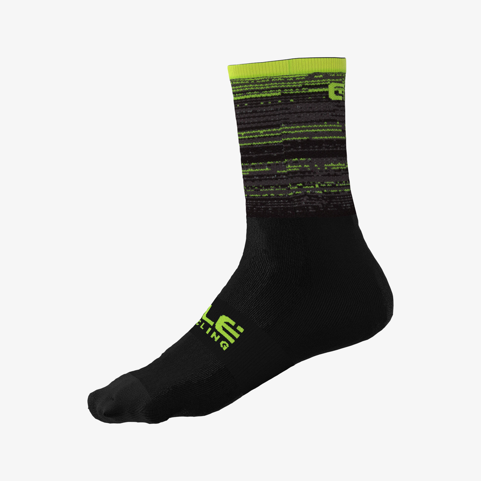 Chaussettes Unisexe Alé Q-Skin Scanner Noir/Rose 3/5