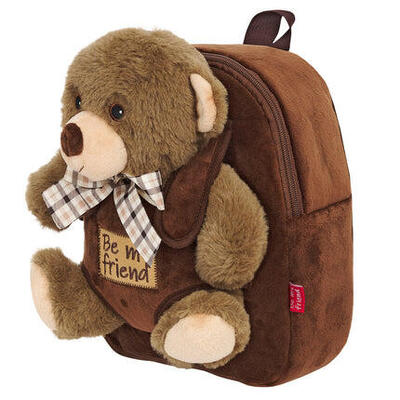 Zaino Morbido con Peluche Coniglietto Bianco