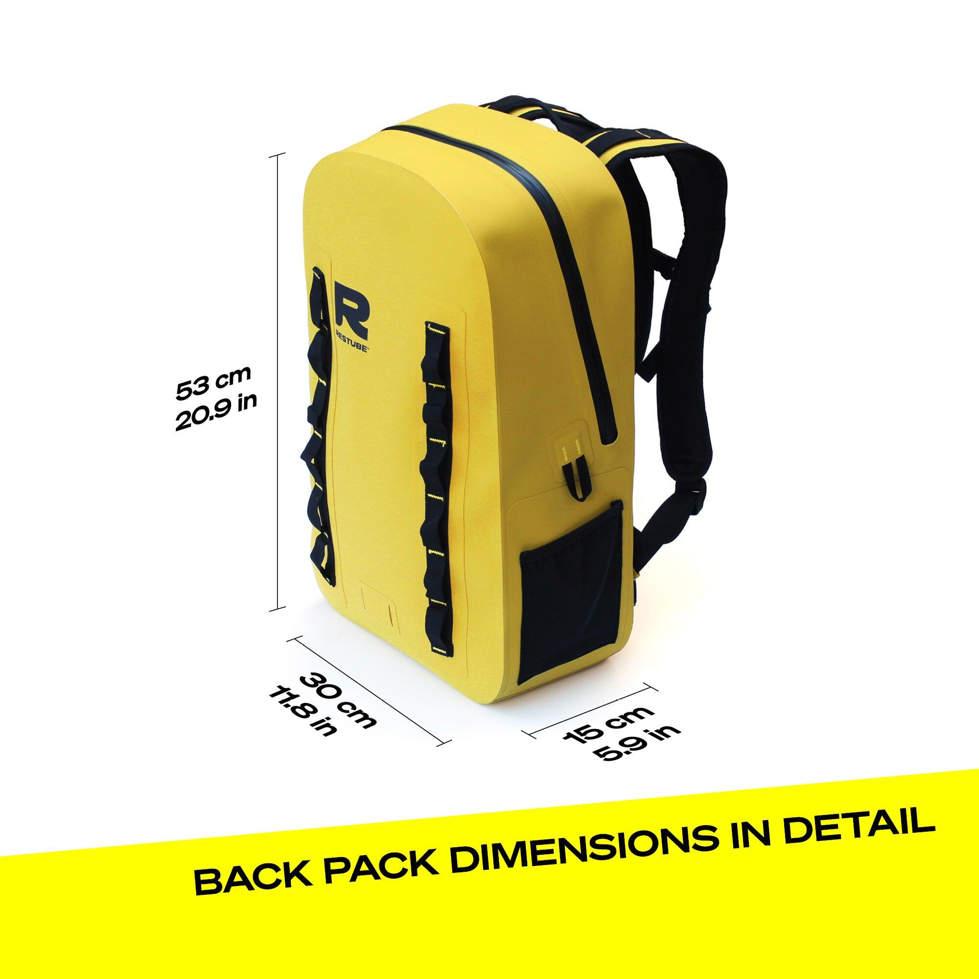 RESTUBE Ocean 28L – Zaino outdoor 100% impermeabile 3/7